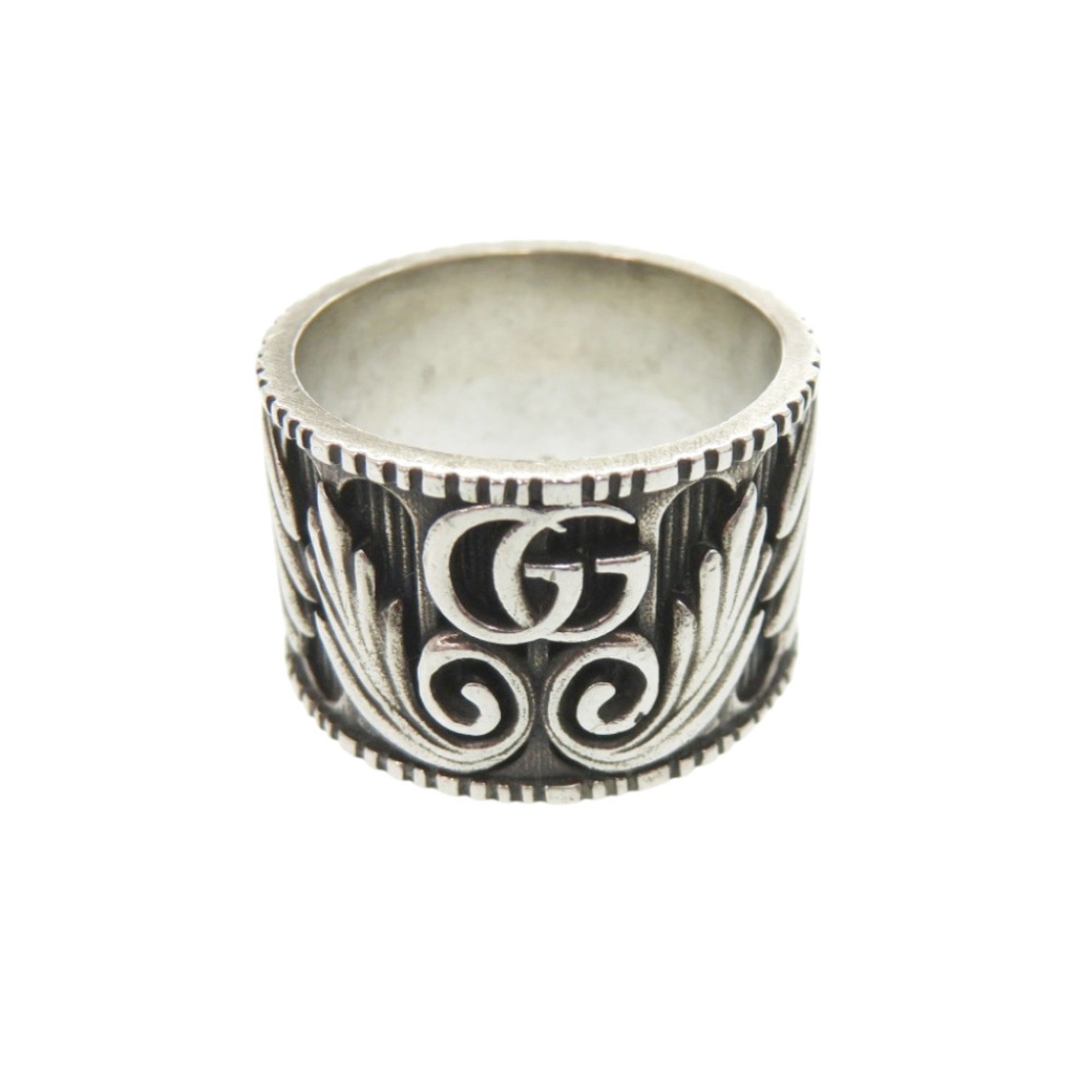 Gucci Silver Silver 925 Band Ring (Pre-Owned)