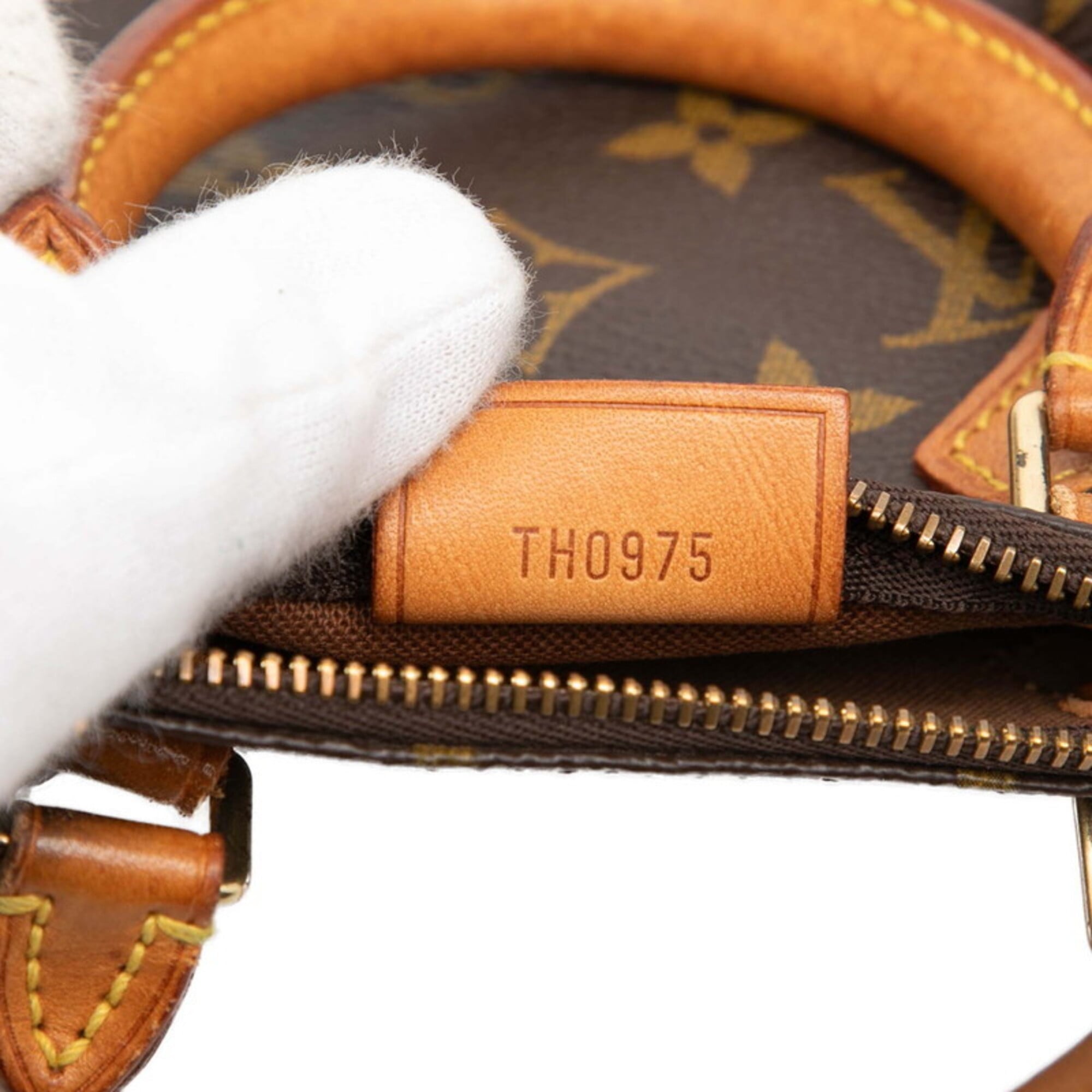 Louis Vuitton Brown Pvc Leather Handbag (Pre-Owned)