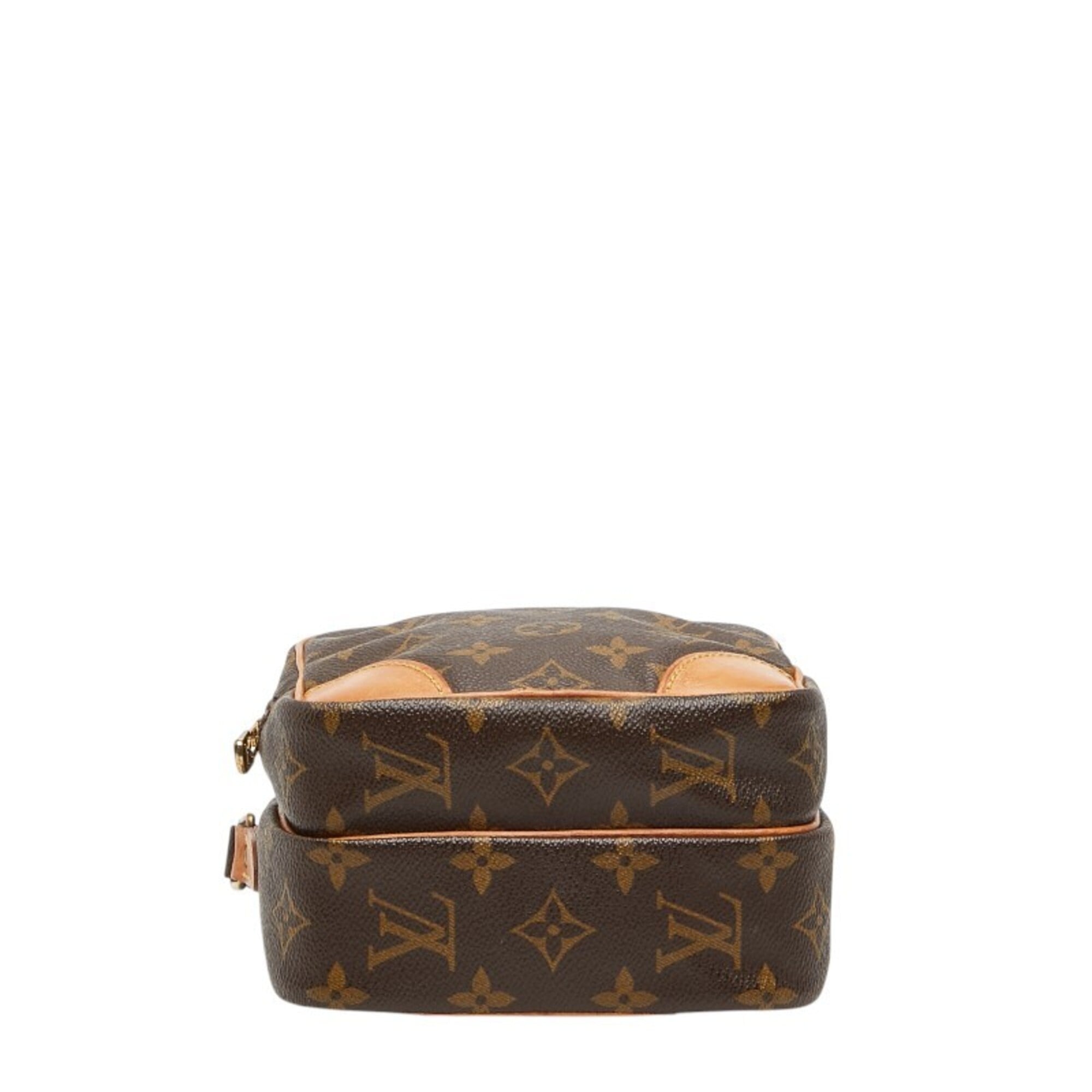 Louis Vuitton Brown Pvc Leather Shoulder Bag (Pre-Owned)