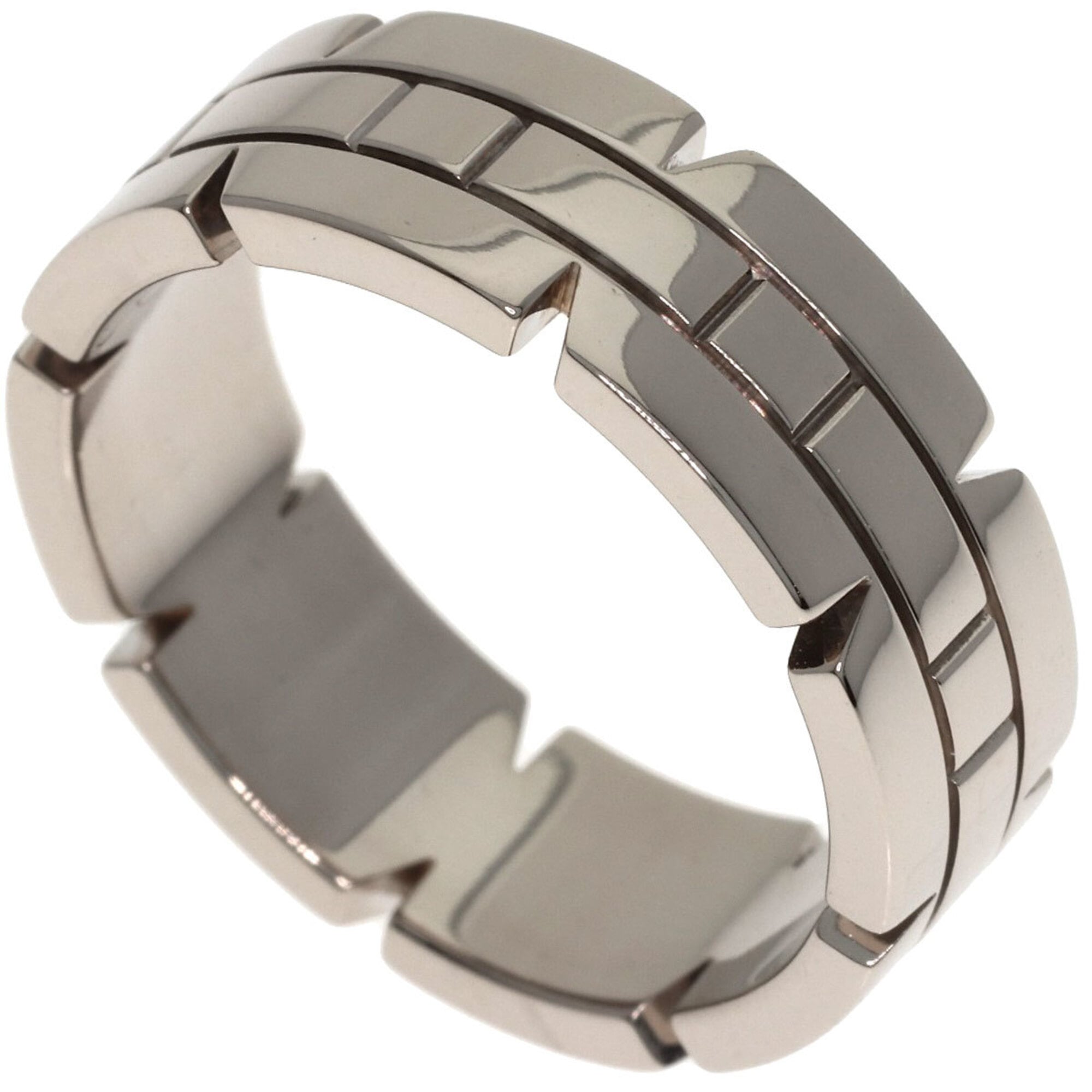 Cartier Silver White Gold (18K) Band Ring (Pre-Owned)