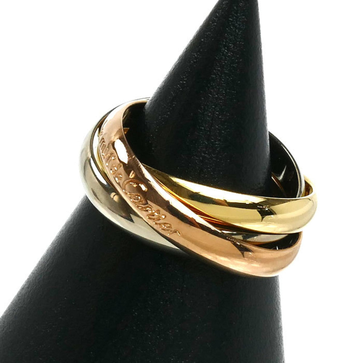 Cartier Yellow Gold (18K) Pink Gold (18K) White Gold (18K) Band Ring (Pre-Owned)