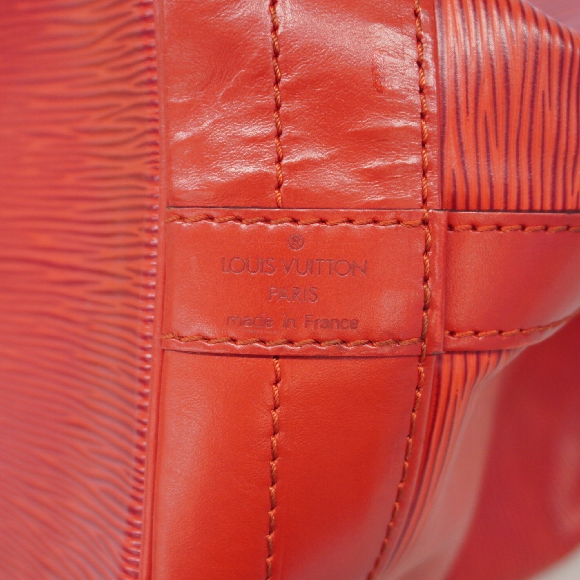 Louis Vuitton Castilian Red Shoulder Bag (Pre-Owned)