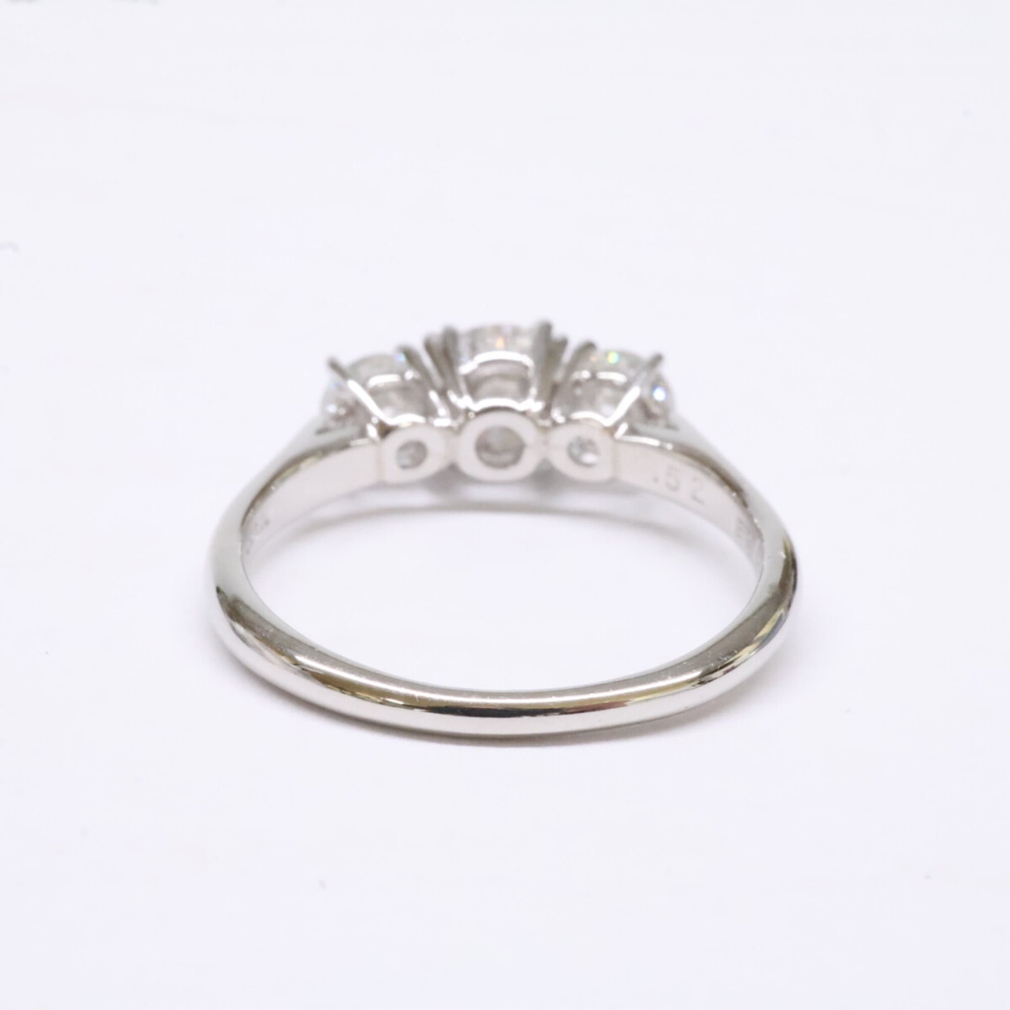 Harry Winston Platinum Platinum 950 Band Ring (Pre-Owned)