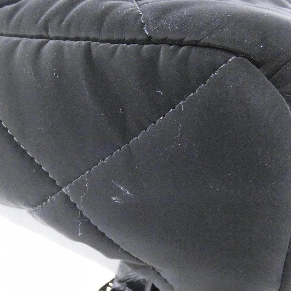Chanel Black Velvet Nylon Backpack (Pre-Owned)