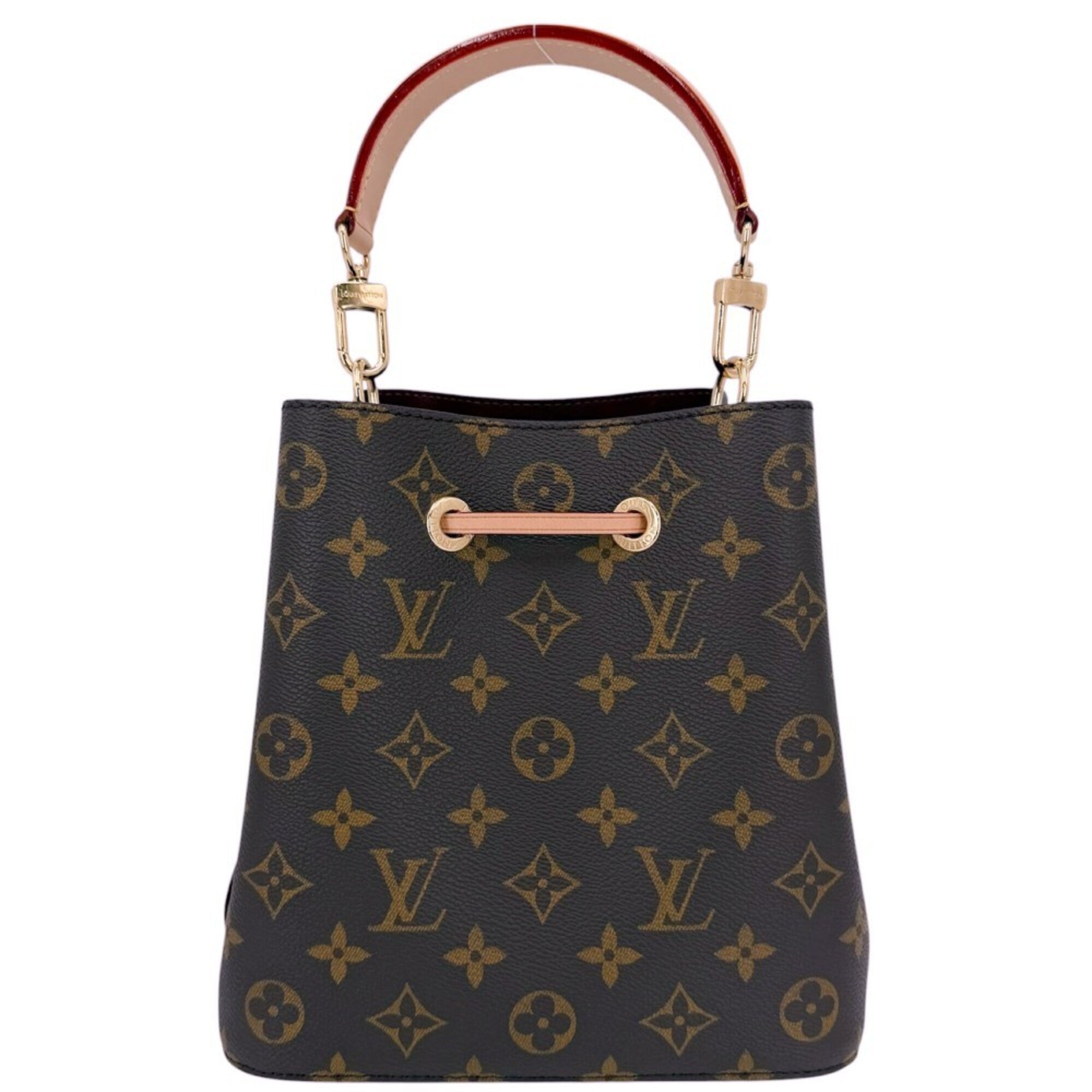 Louis Vuitton Brown Monogram Canvas Handbag Shoulder Bag (Pre-Owned)