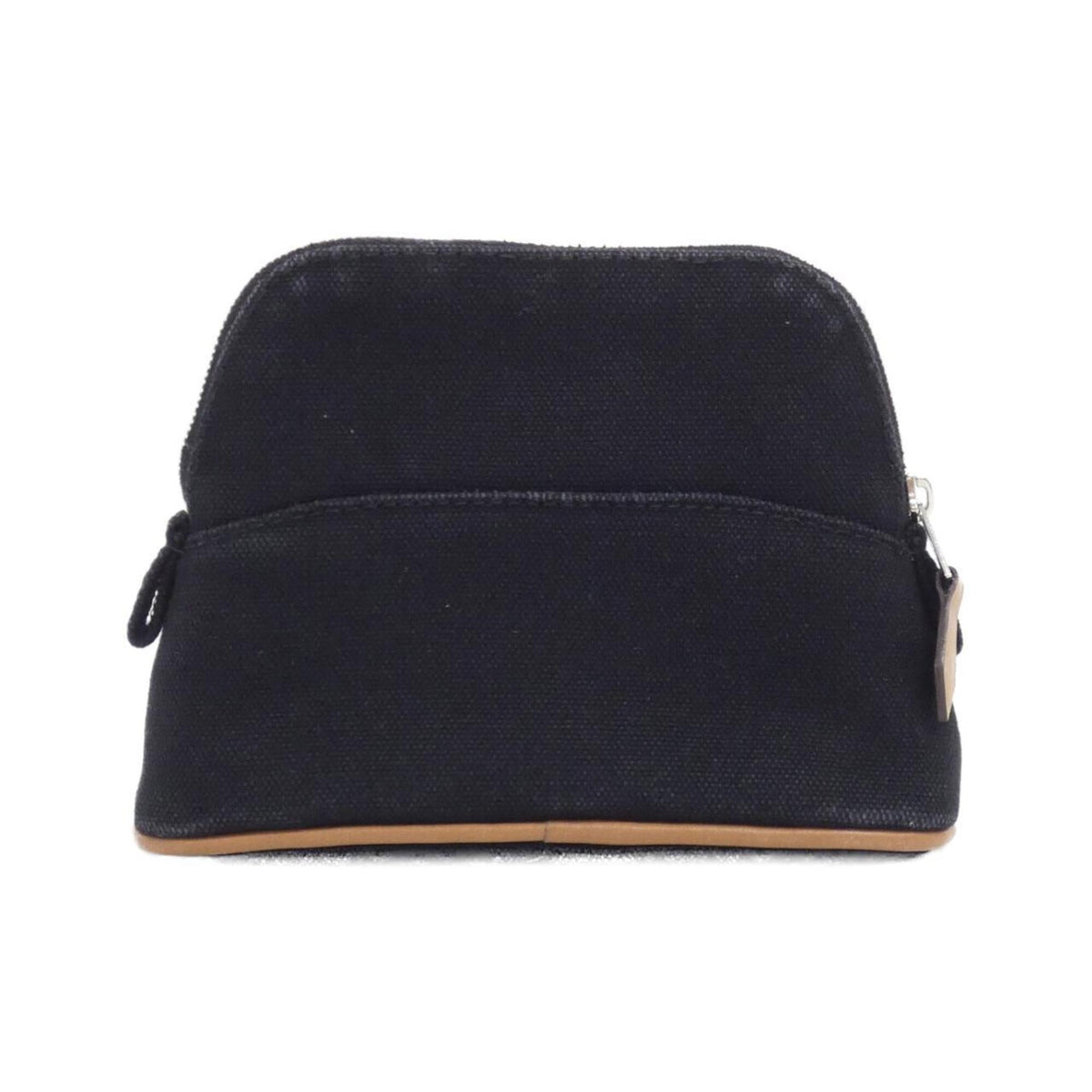 Hermes Black Canvas Pouch (Pre-Owned)