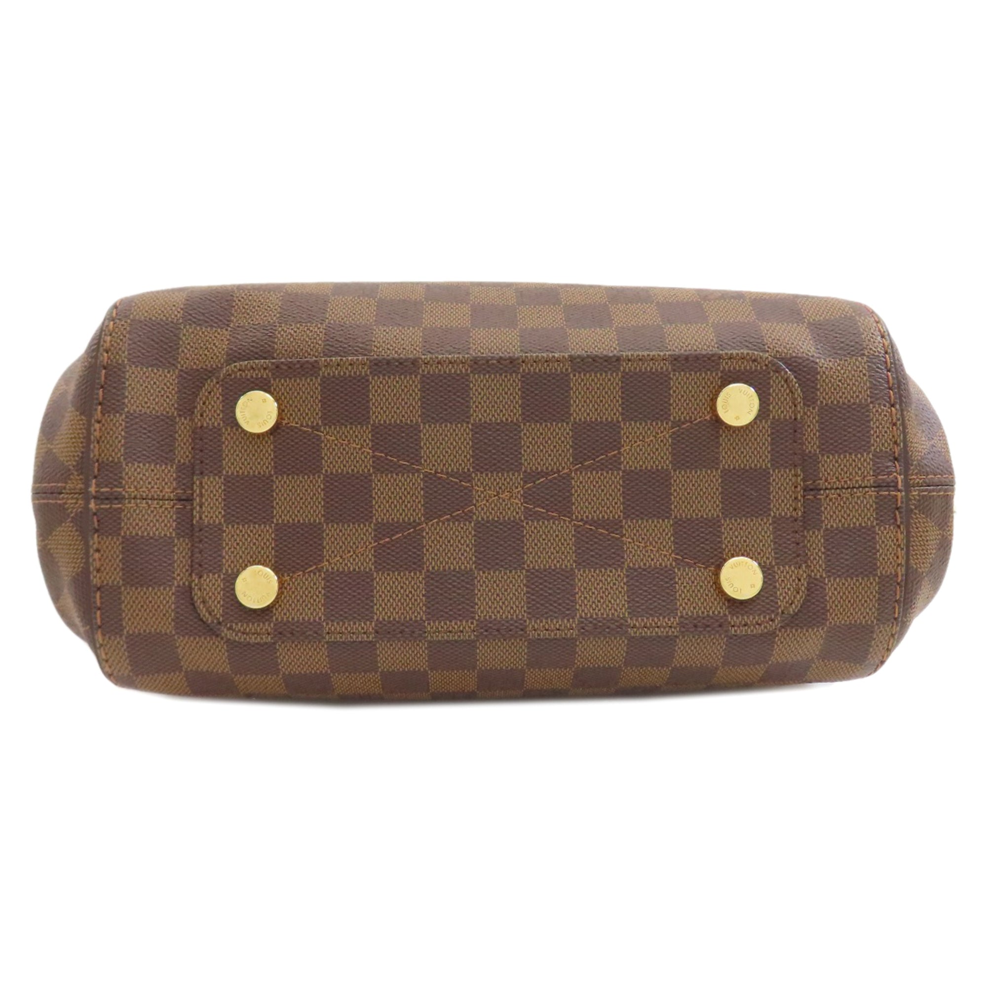 Louis Vuitton Brown Damier Canvas Ebene Damier Canvas Tote Bag (Pre-Owned)
