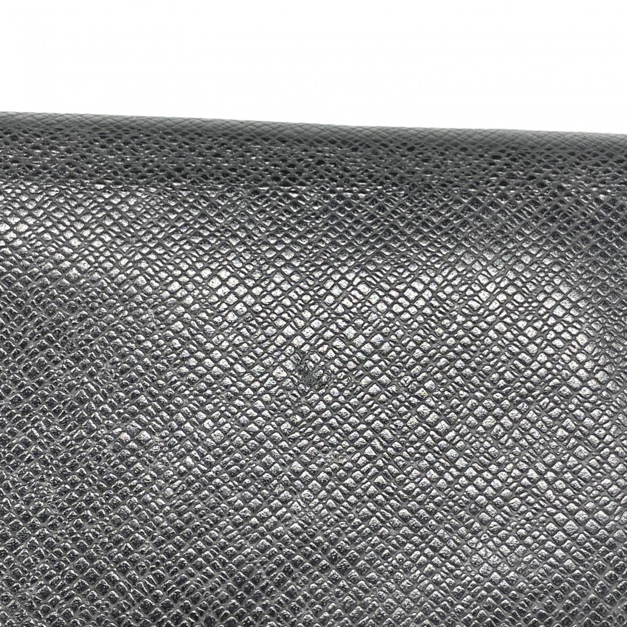 Louis Vuitton Noir Long Wallet (Bi-Fold) (Pre-Owned)