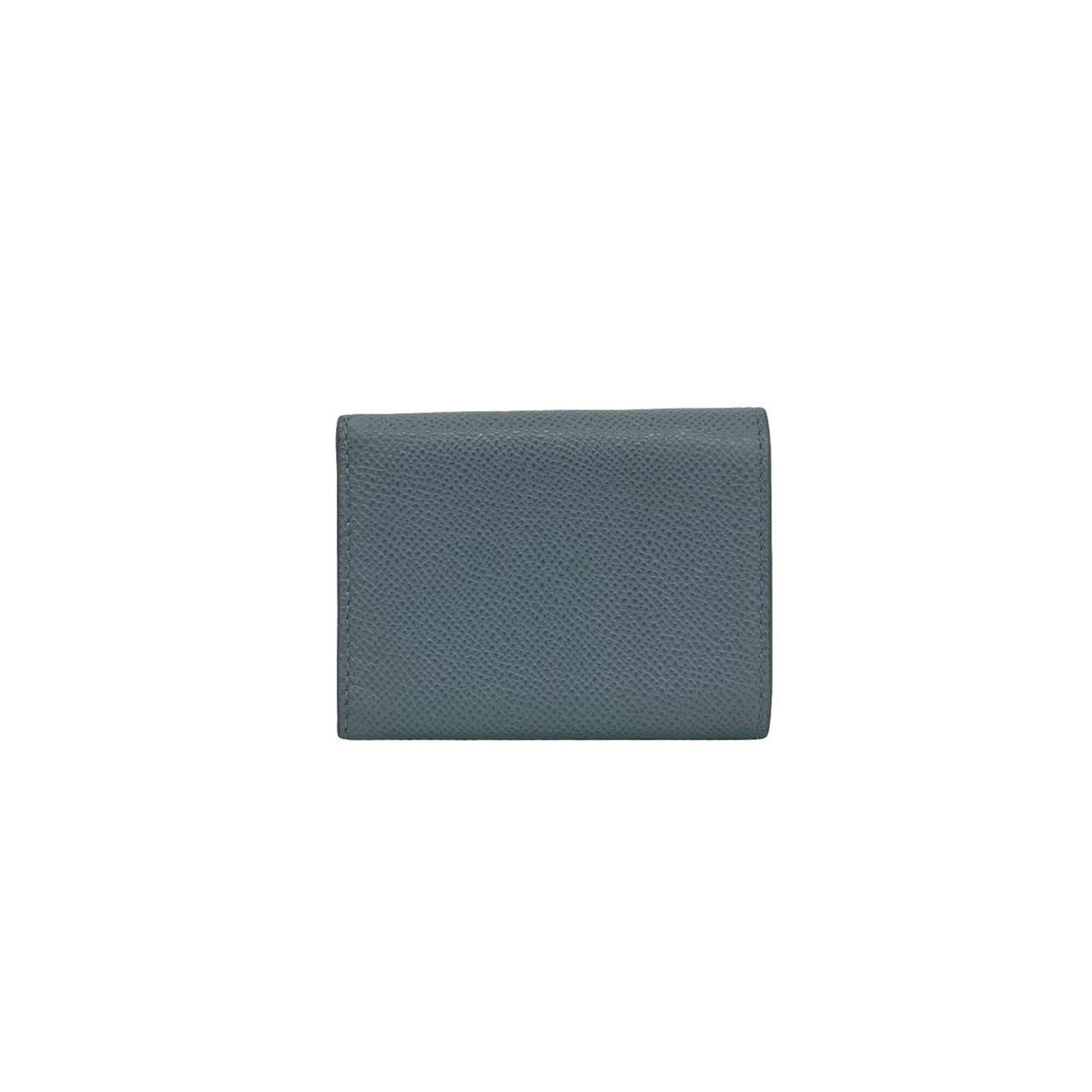 Christian Dior Blue Leather Wallet (Tri-Fold) (Pre-Owned)