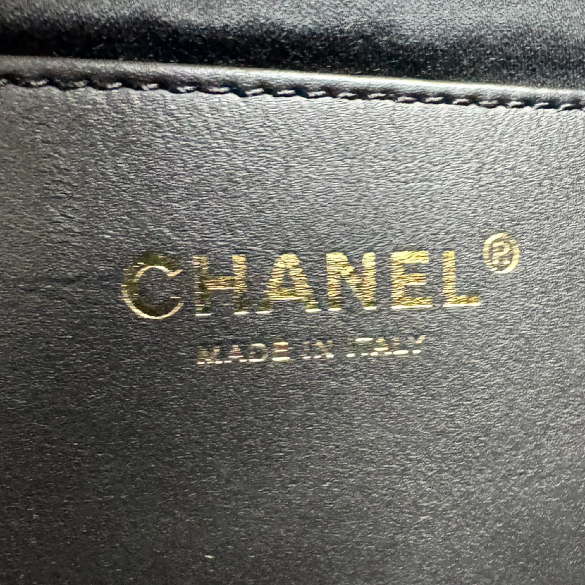 Chanel Black Denim Shoulder Bag (Pre-Owned)
