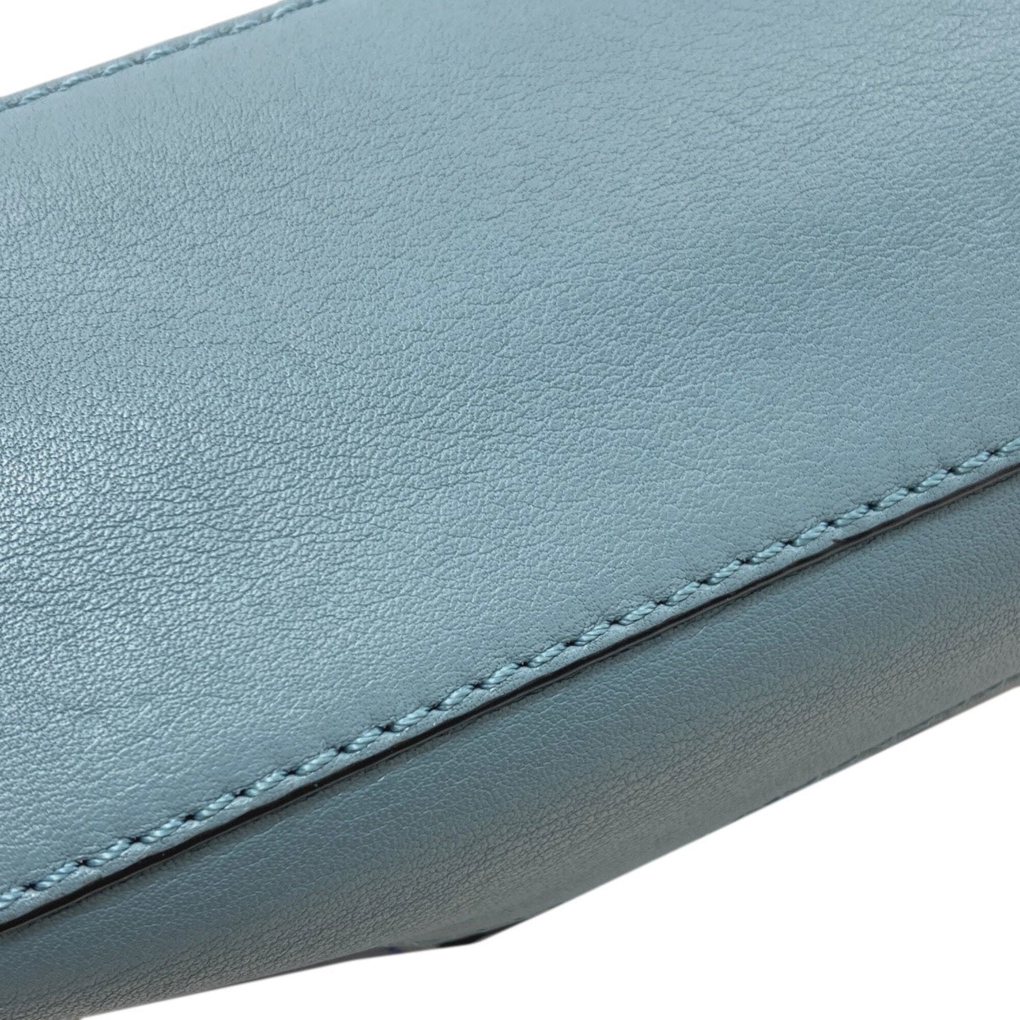Loewe Puzzle Blue Shoulder Bag (Pre-Owned)