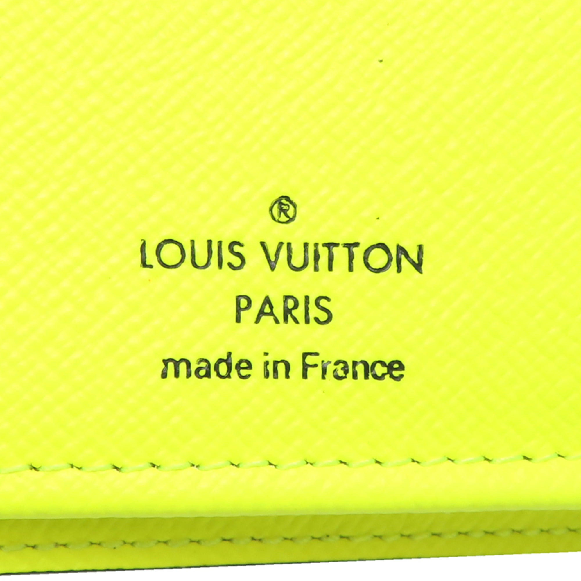 Louis Vuitton Yellow Long Wallet (Bi-Fold) (Pre-Owned)