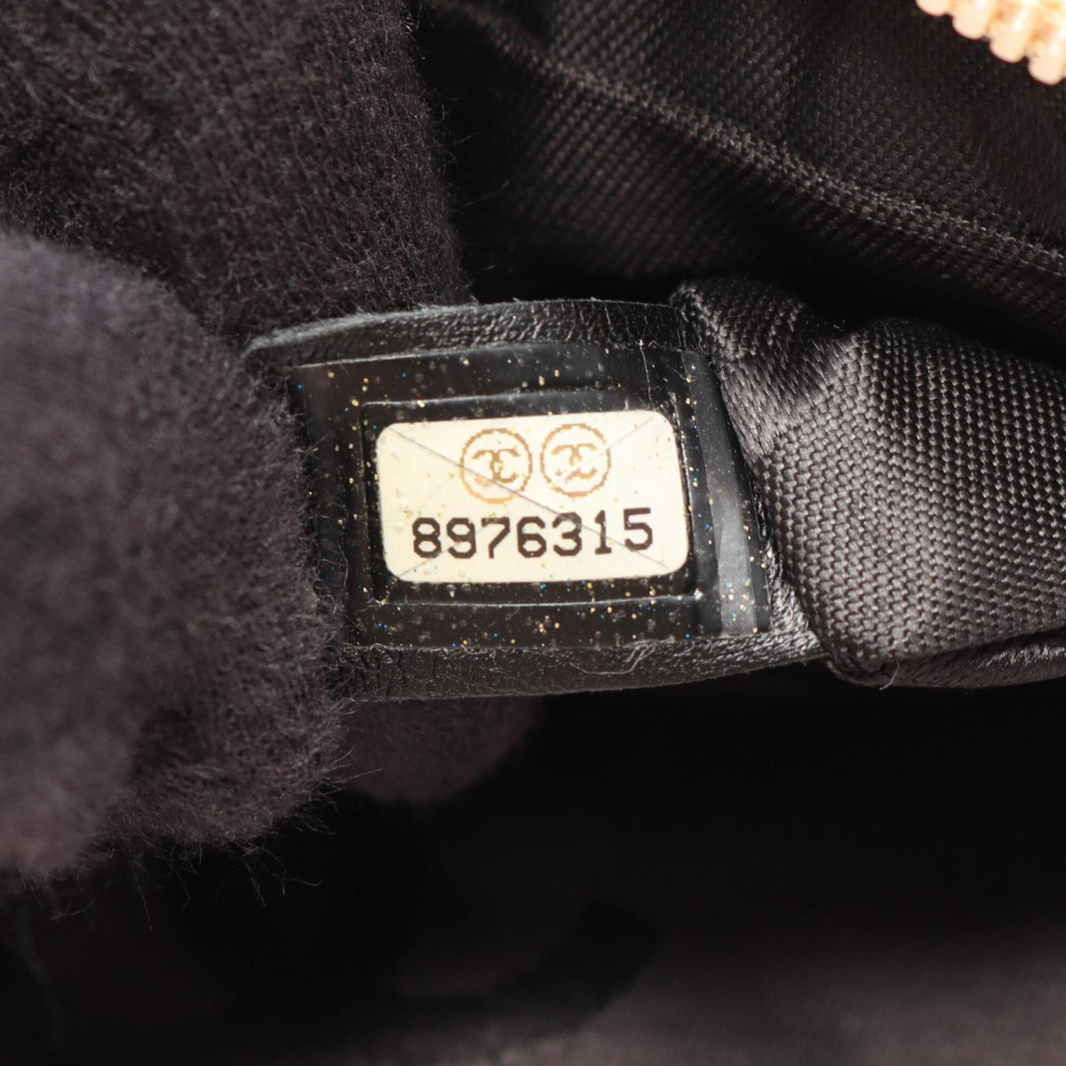 Chanel Beige Black Cambon Ligne Shoulder Bag (Pre-Owned)