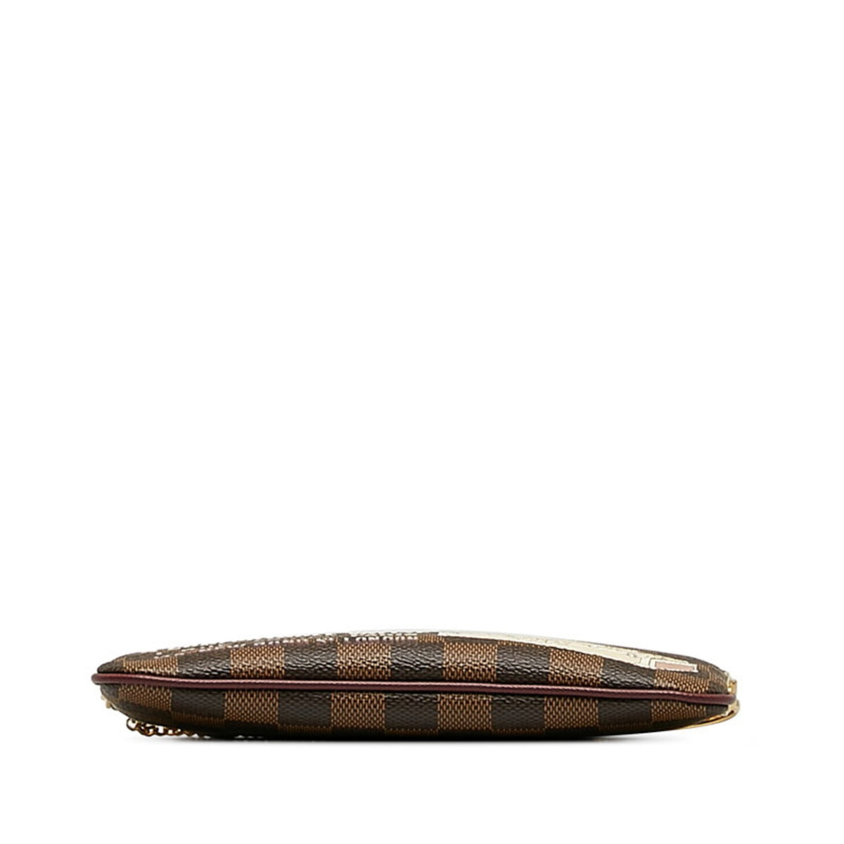 Louis Vuitton Brown Pvc Leather Pochette Pouch (Pre-Owned)