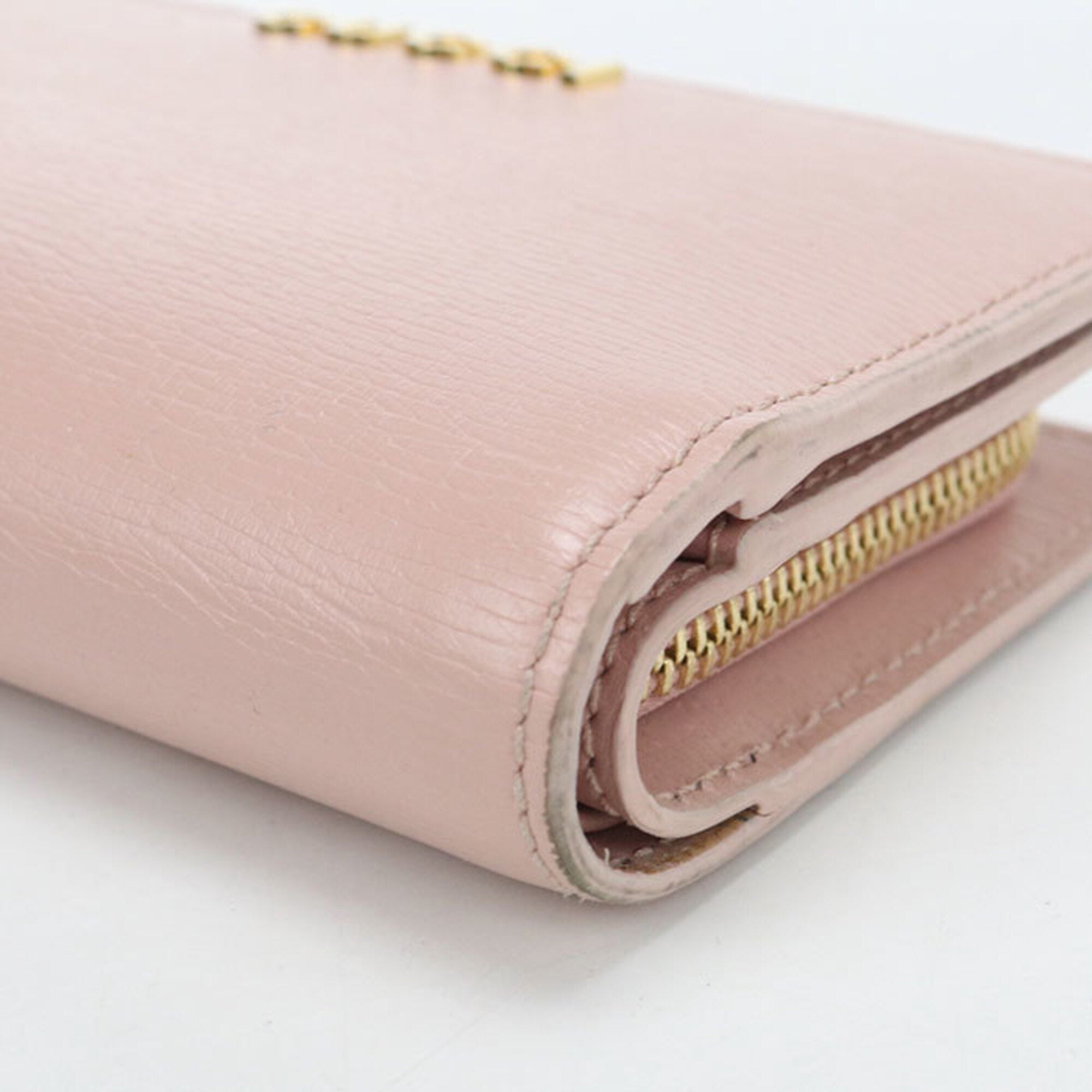 Gucci Pink Leather Wallet (Bi-Fold) (Pre-Owned)
