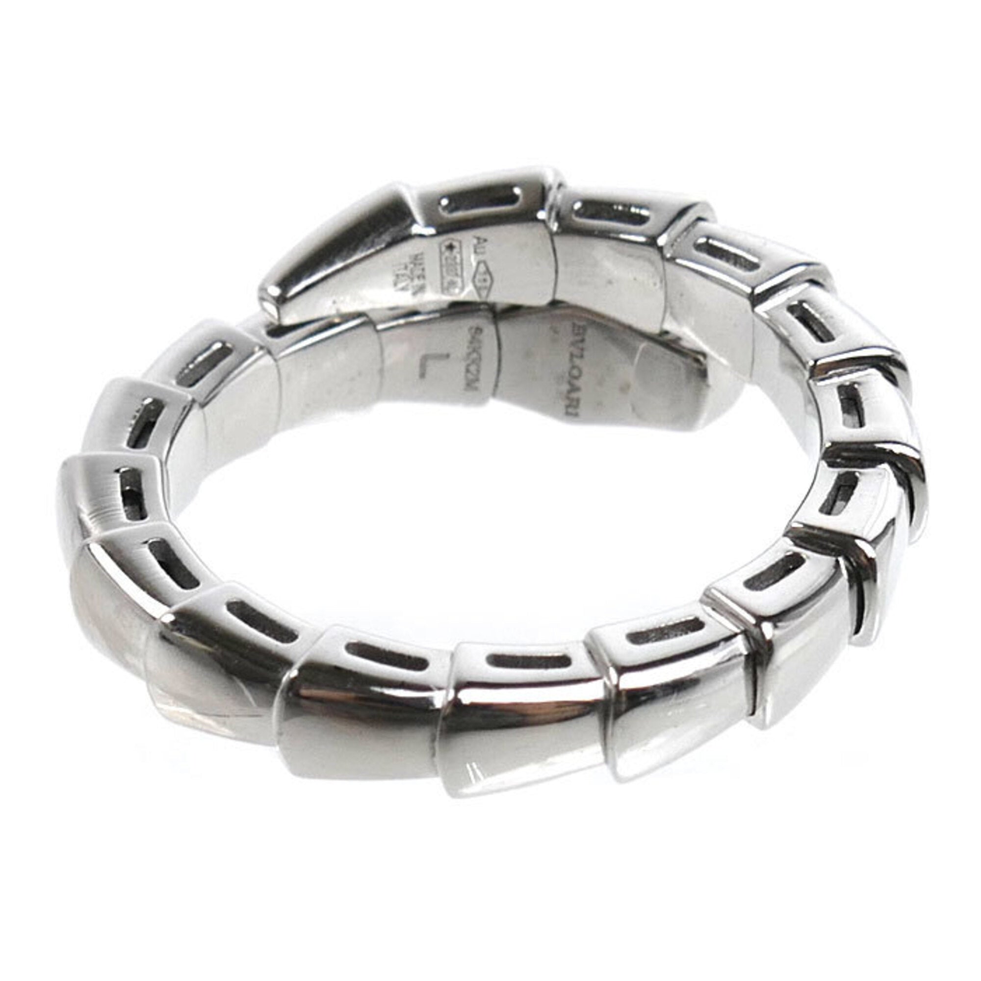 Bvlgari White Gold (18K) Band Ring (Pre-Owned)