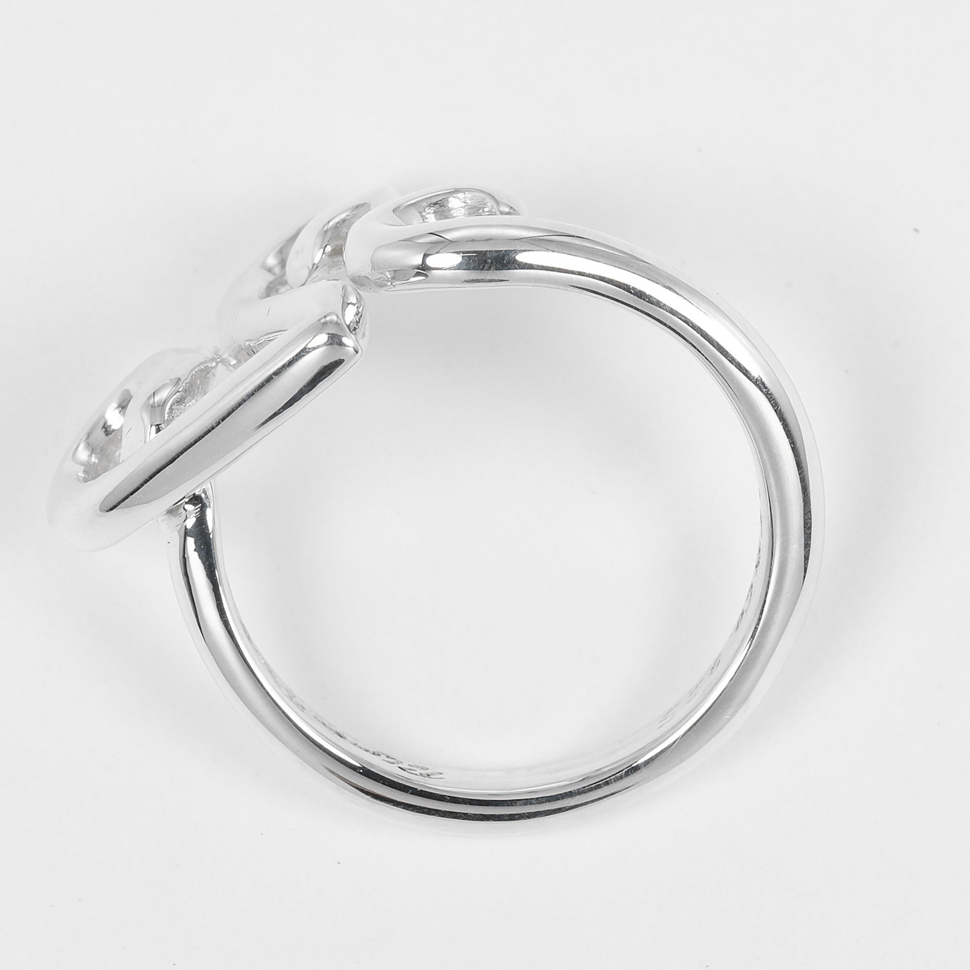 Tiffany Silver Silver 925 Band Ring (Pre-Owned)