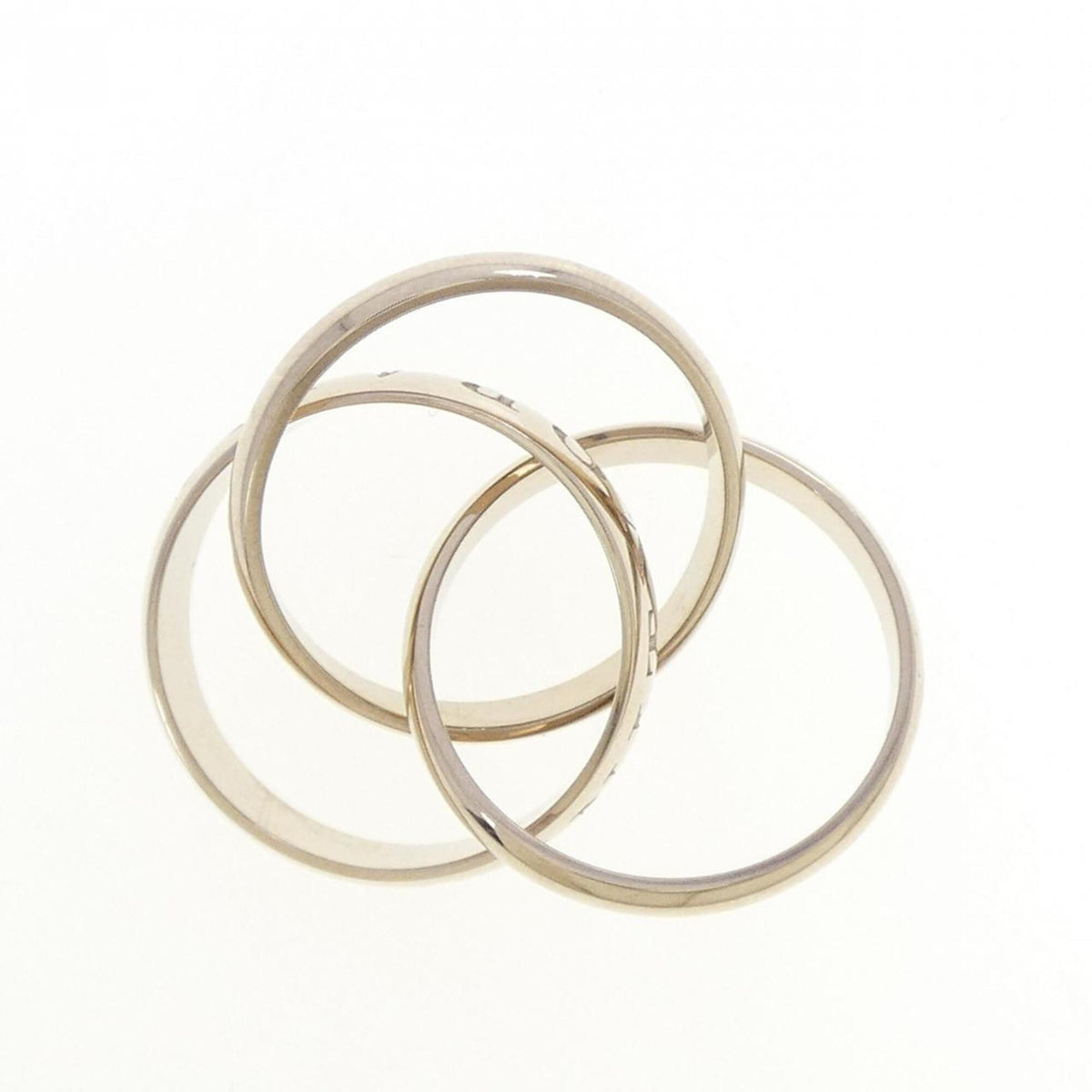 Cartier White Gold White Gold (18K) Band Ring (Pre-Owned)