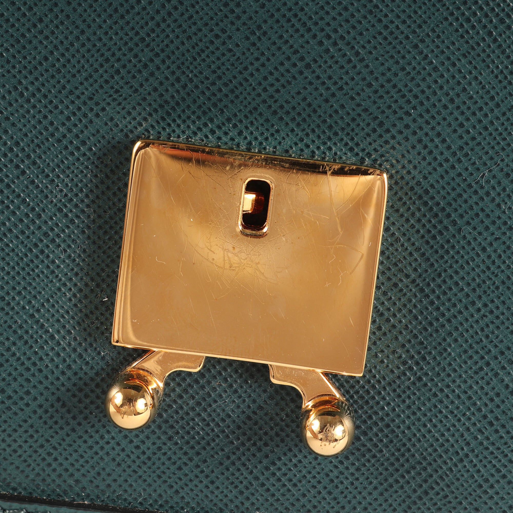 Marni Green Leather Shoulder Bag (Pre-Owned)