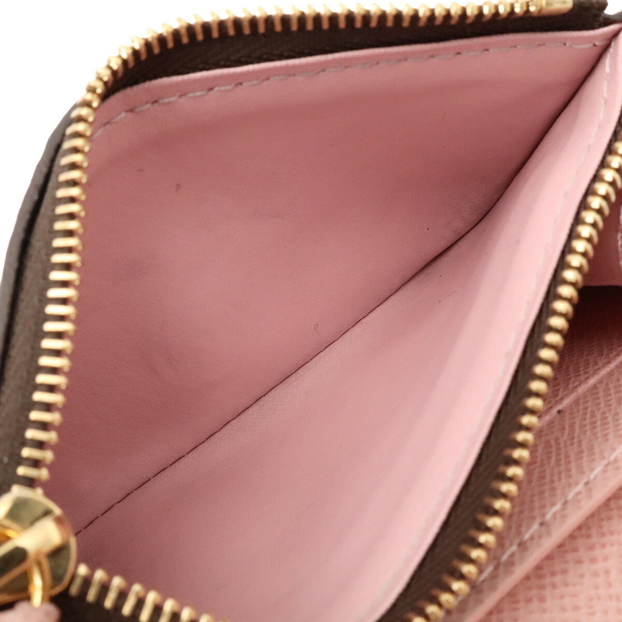 Louis Vuitton Rose Ballerine Monogram Canvas Coin Purse/Coin Case (Pre-Owned)