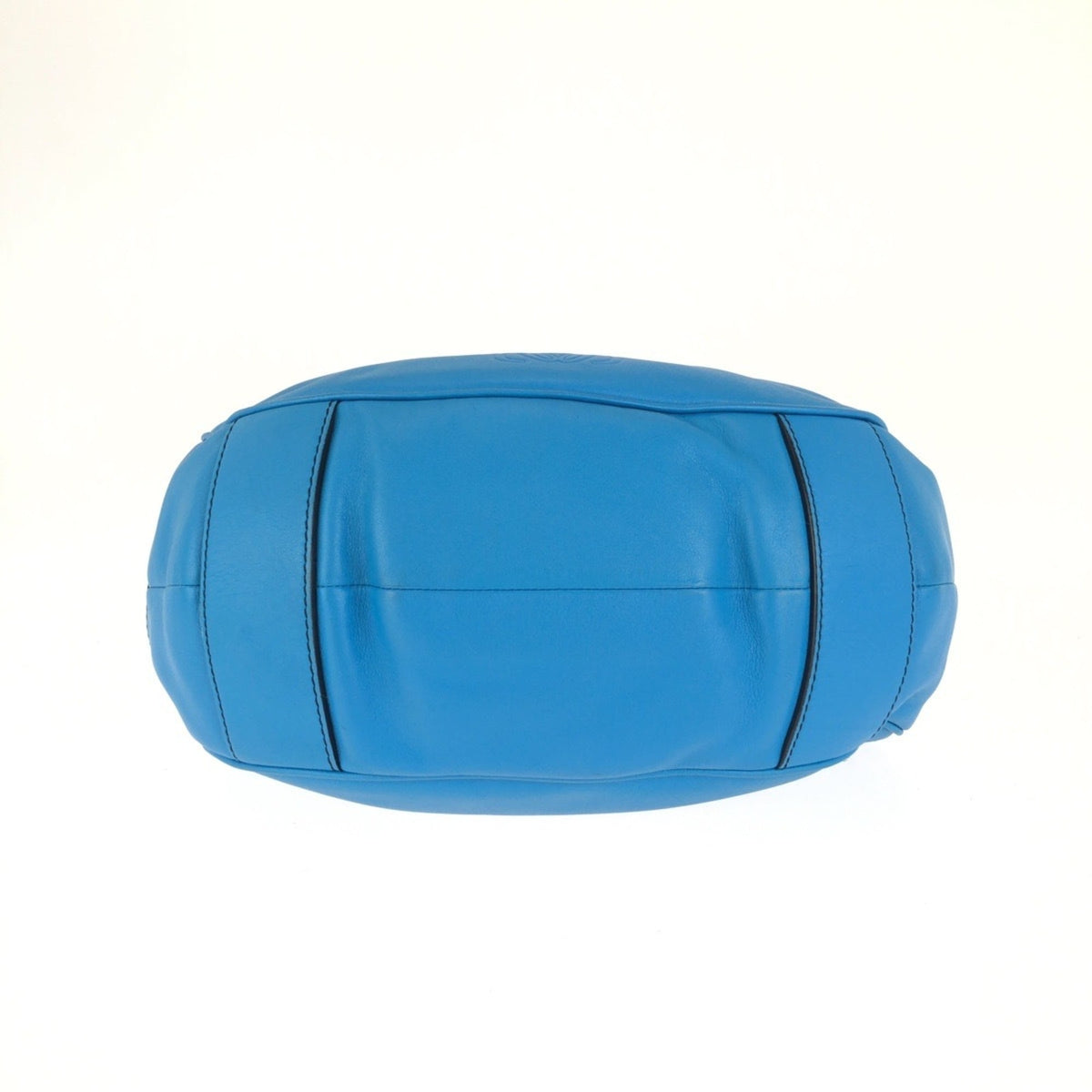 Loewe Blue Leather Handbag Shoulder Bag (Pre-Owned)