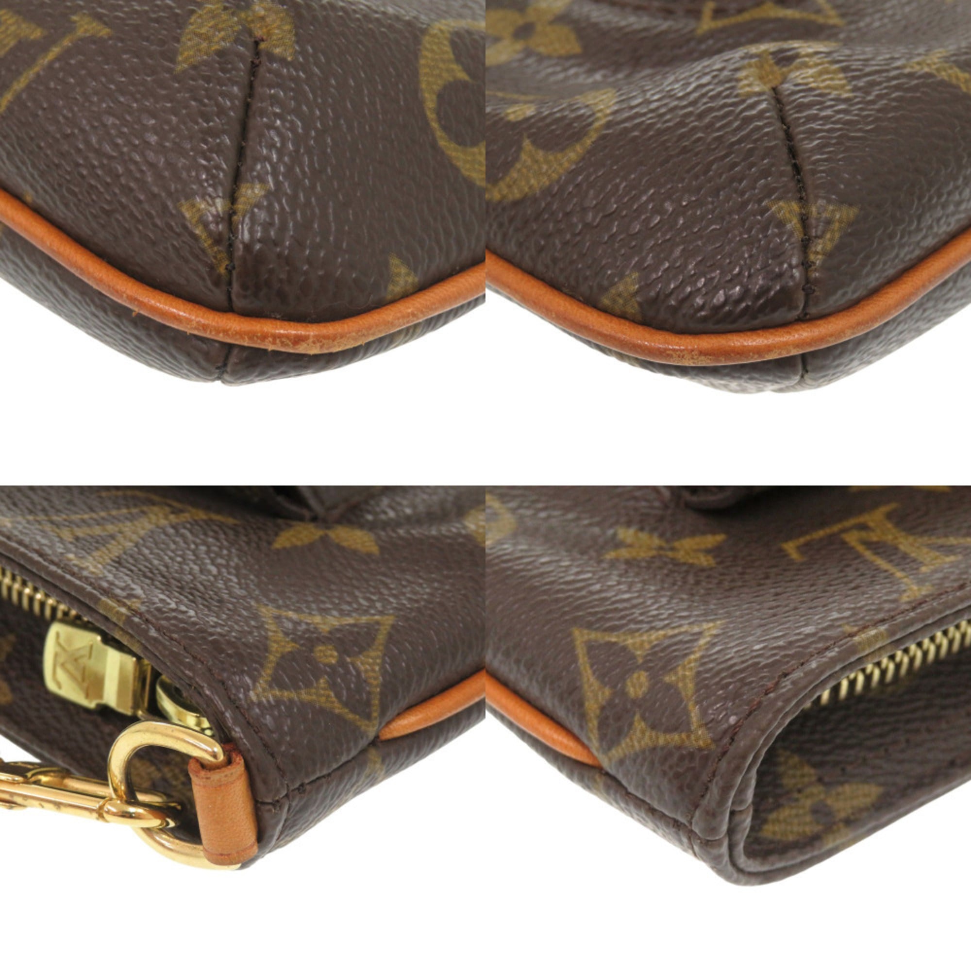 Louis Vuitton Brown Monogram Pouch (Pre-Owned)