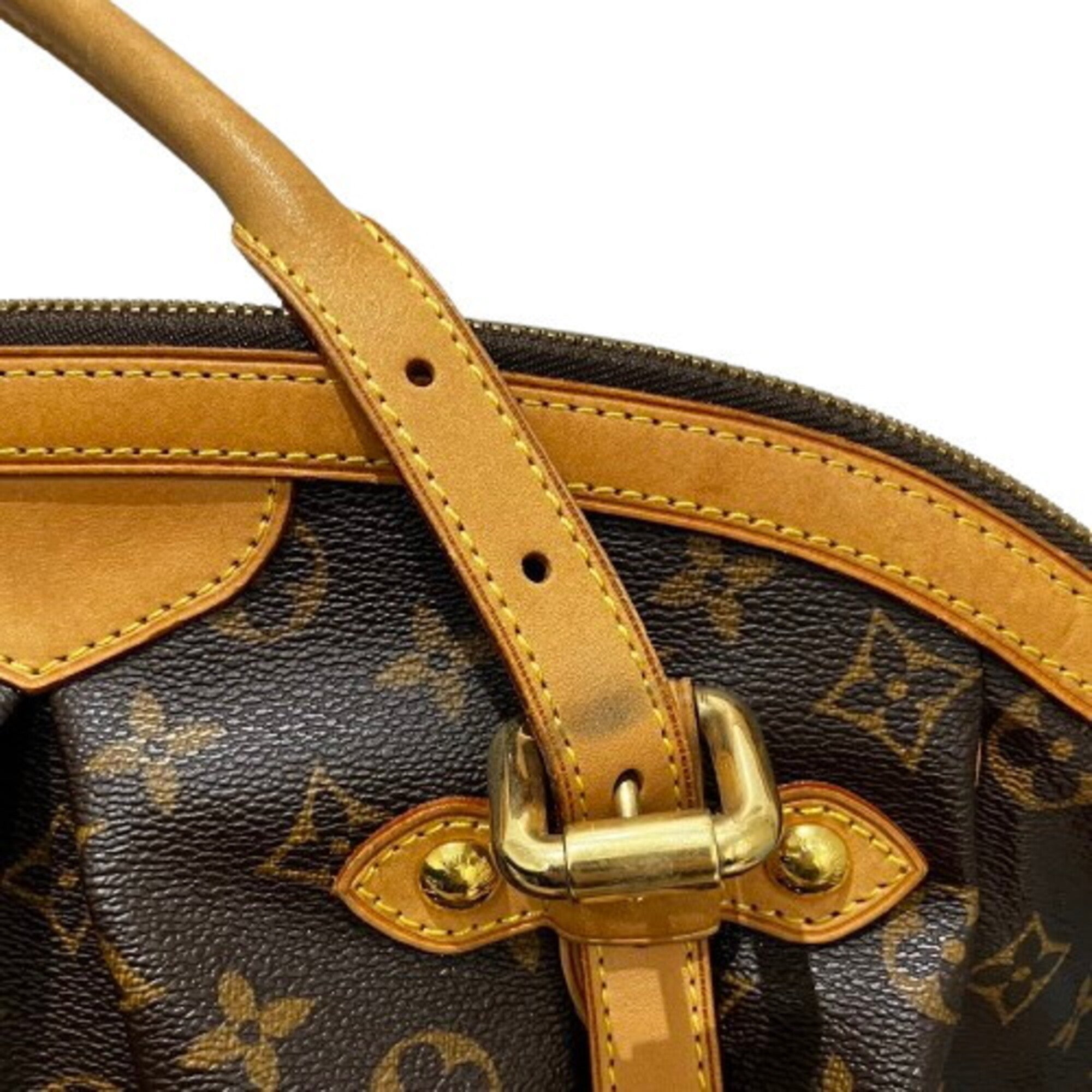 Louis Vuitton Brown Pvc Handbag (Pre-Owned)