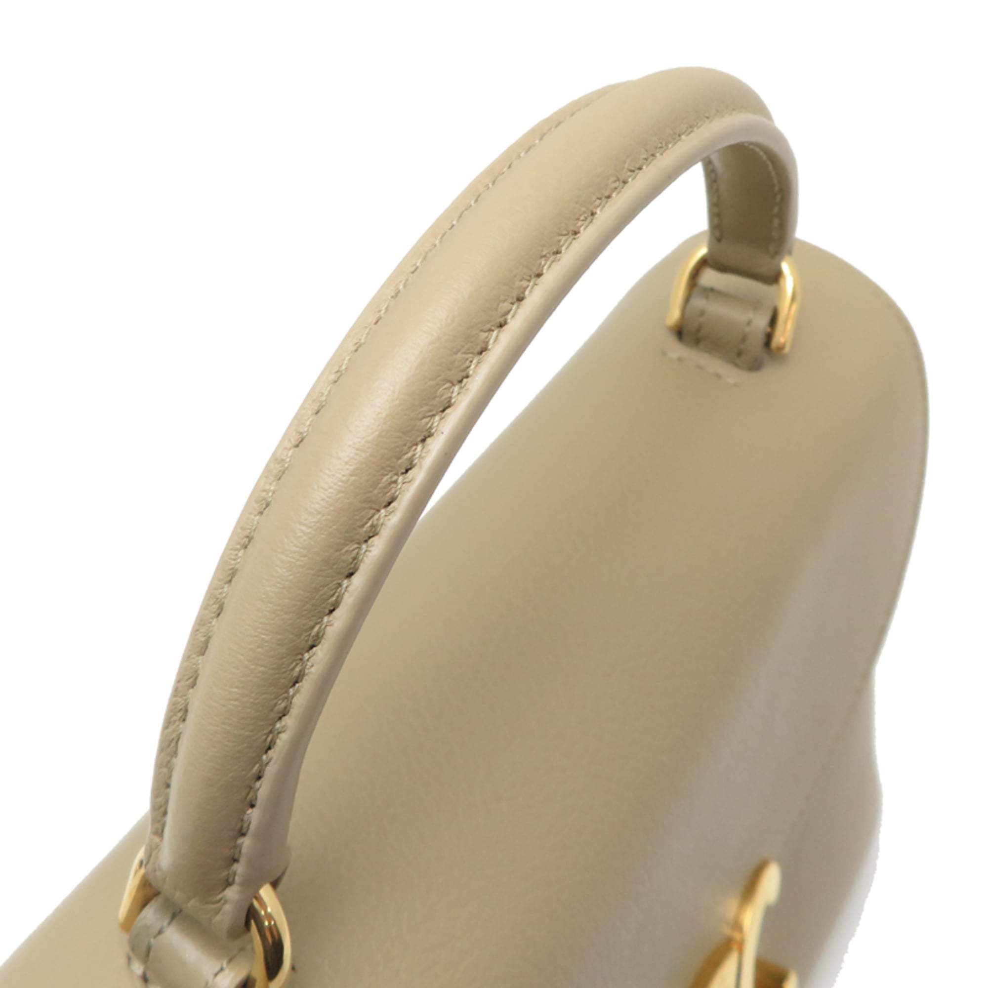 Celine Beige Leather Handbag (Pre-Owned)