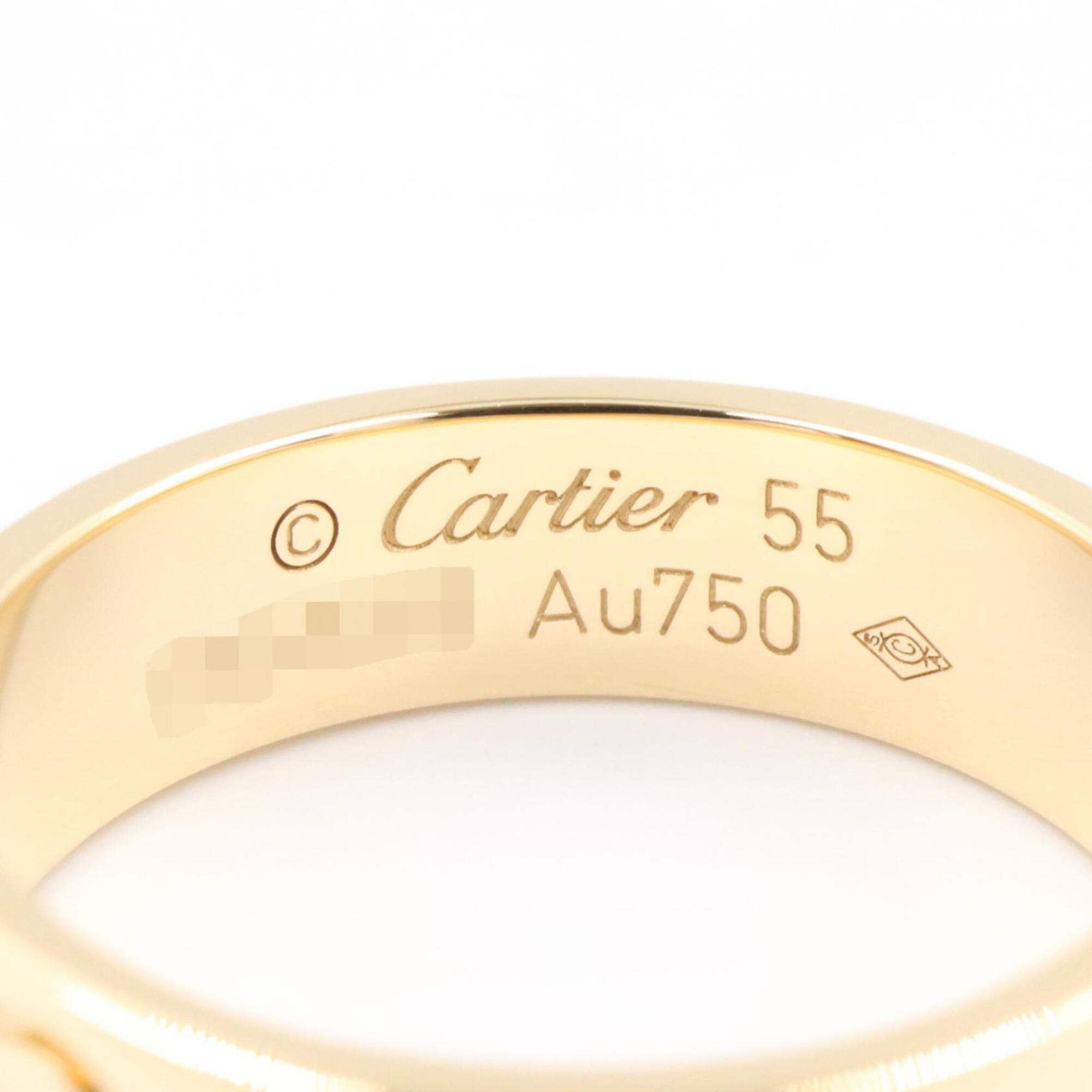 Cartier Gold Yellow Gold (18K) Band Ring (Pre-Owned)