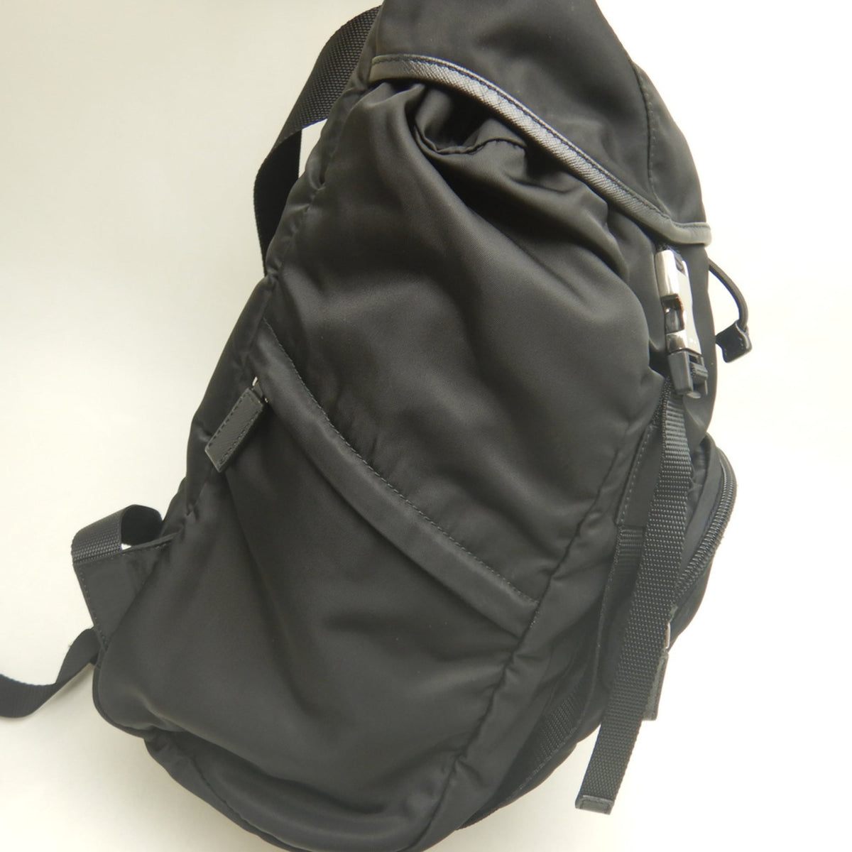 Prada Nero Nylon Backpack (Pre-Owned)