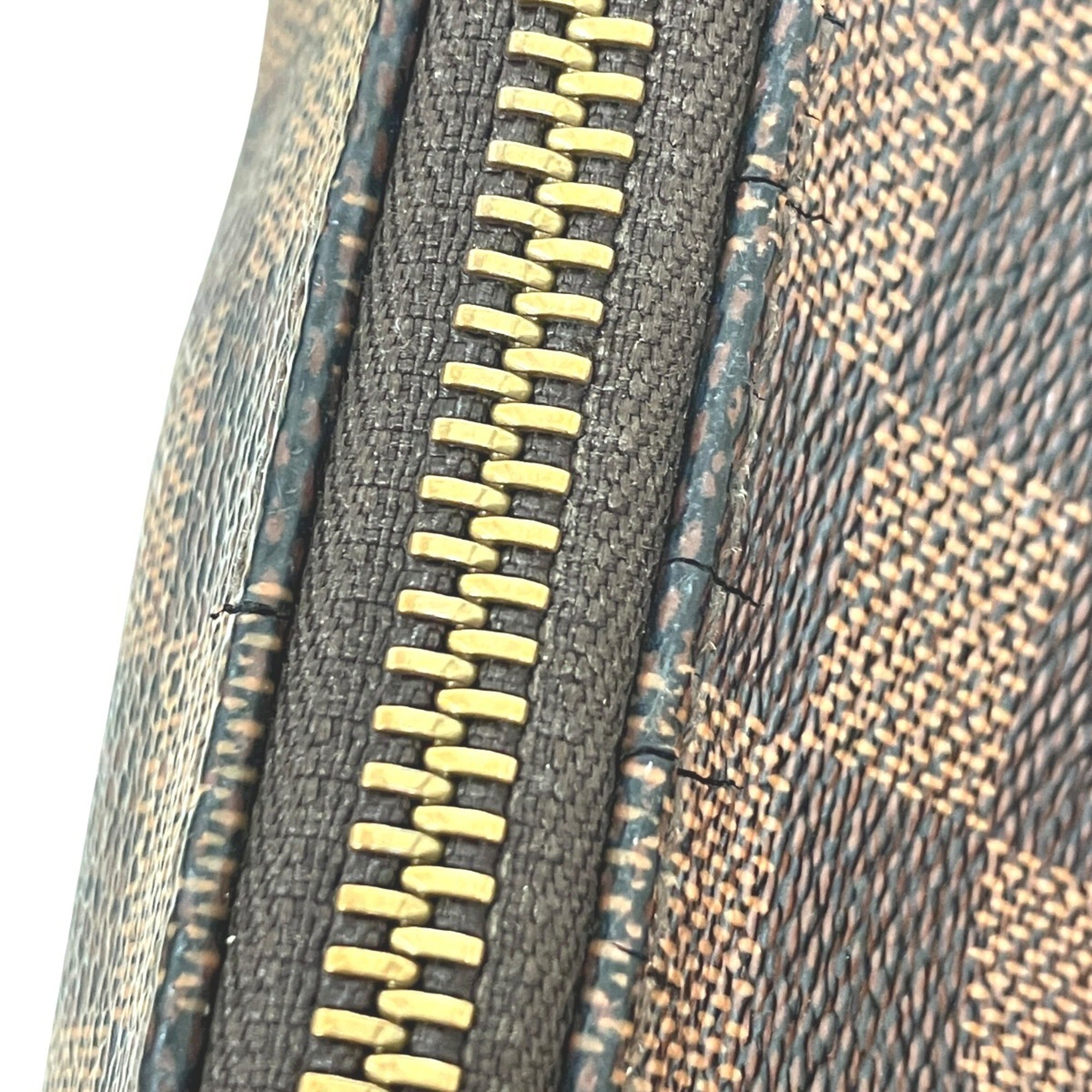 Louis Vuitton Damier Brown Pvc Leather Shoulder Bag (Pre-Owned)