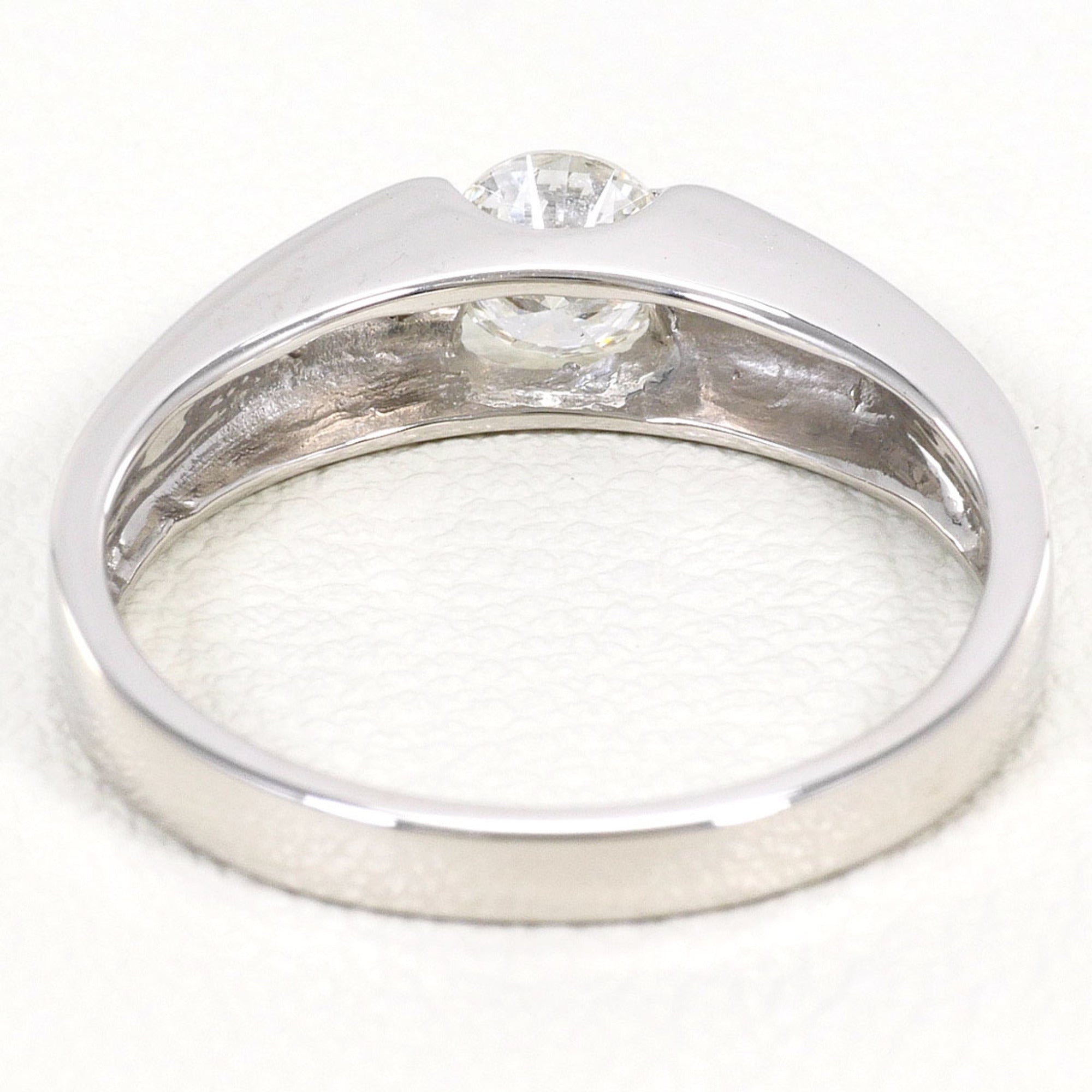 Unbranded White Gold White Gold (10K) Band Ring (Pre-Owned)