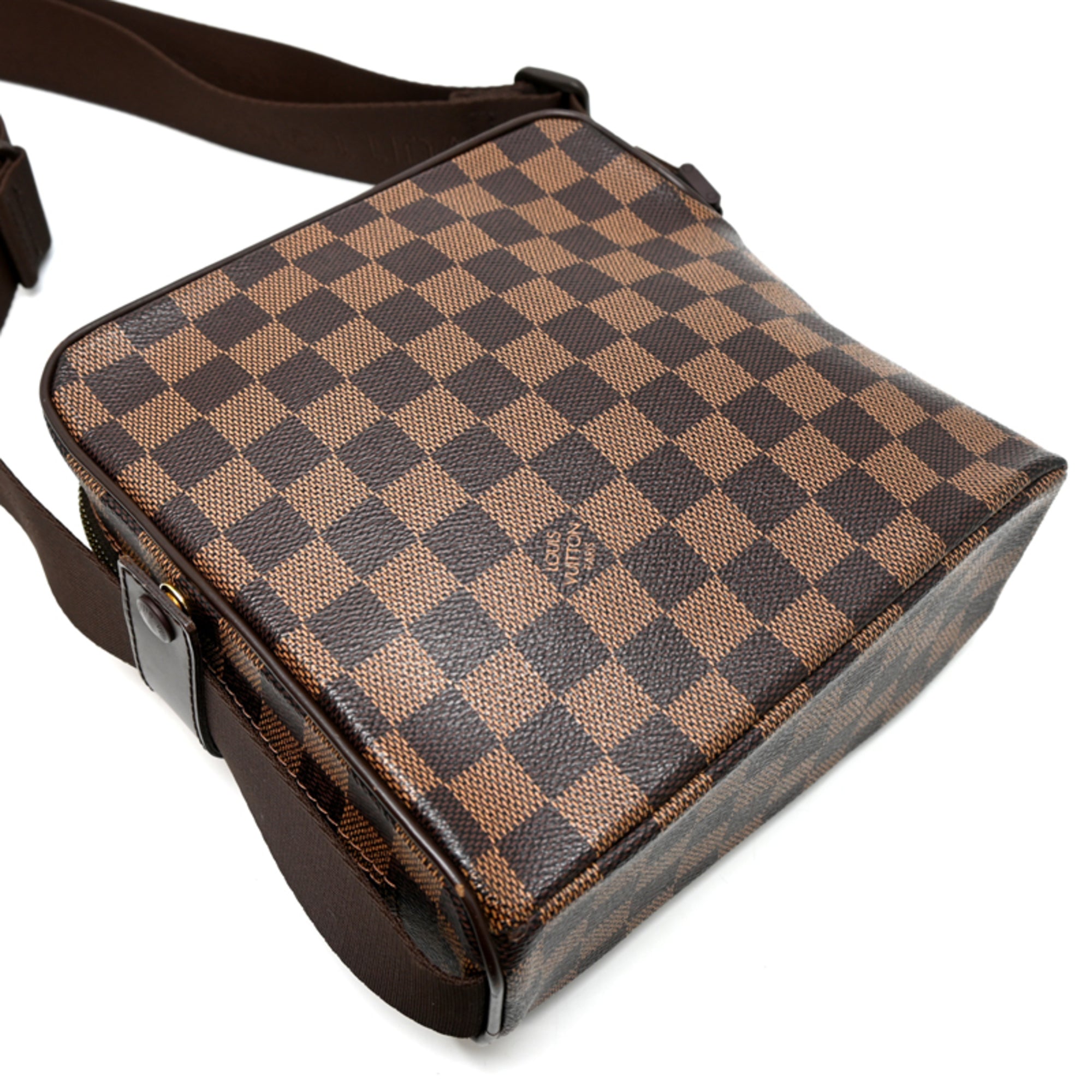 Louis Vuitton Brown Damier Canvas Shoulder Bag (Pre-Owned)