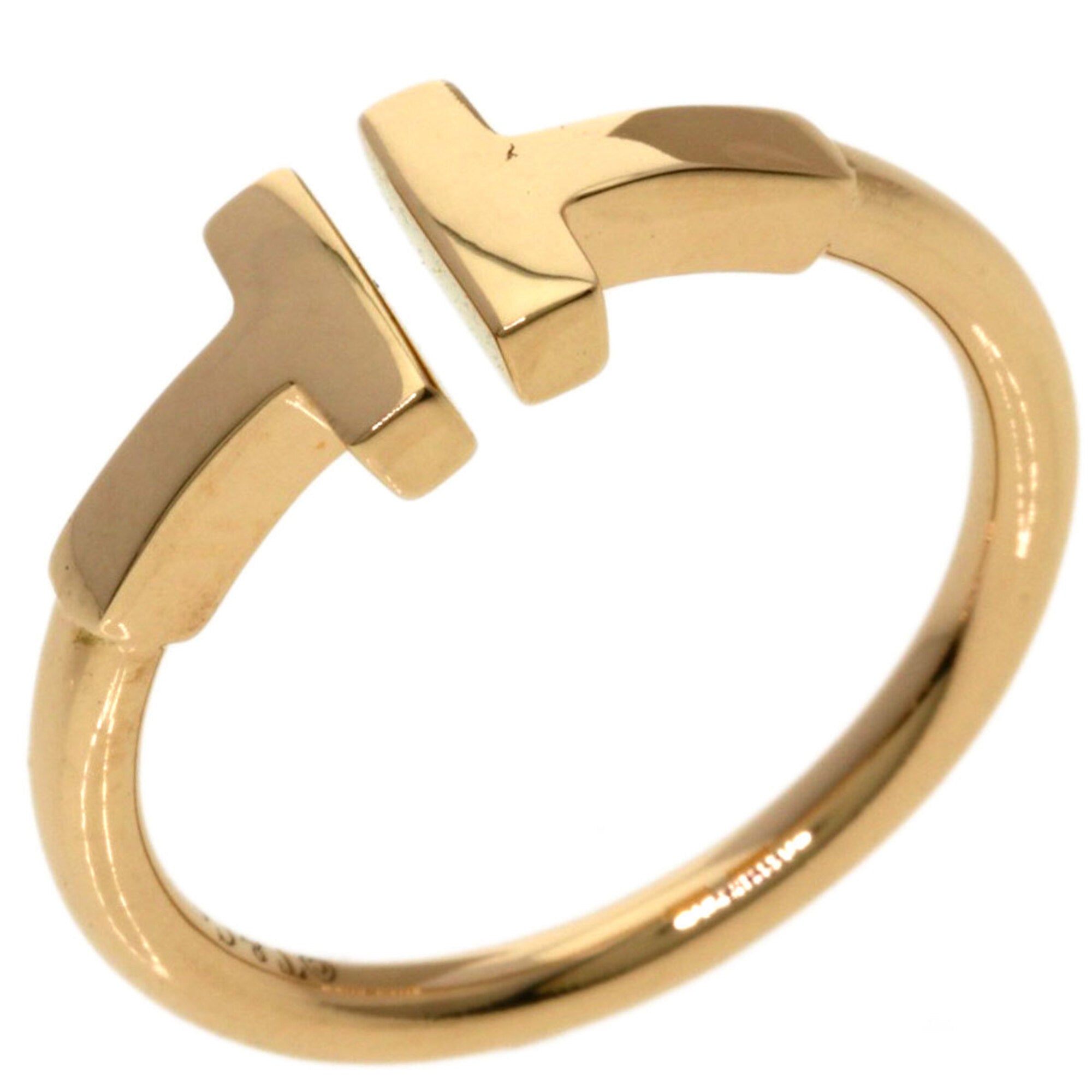 Tiffany Pink Gold (18K) Band Ring (Pre-Owned)