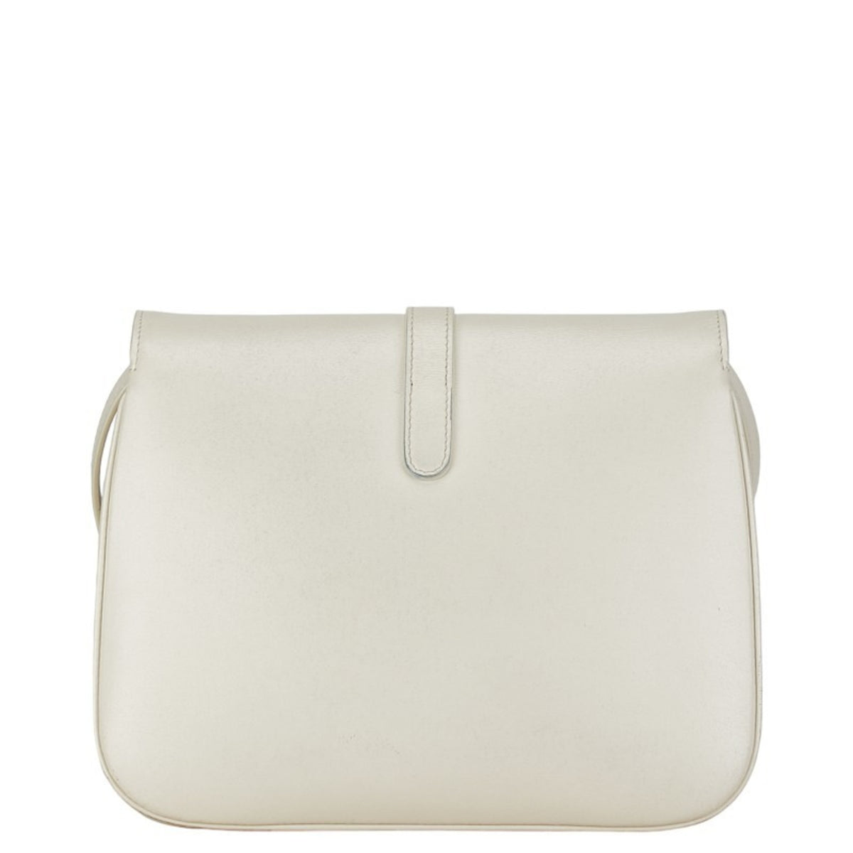Celine White Leather Shoulder Bag (Pre-Owned)