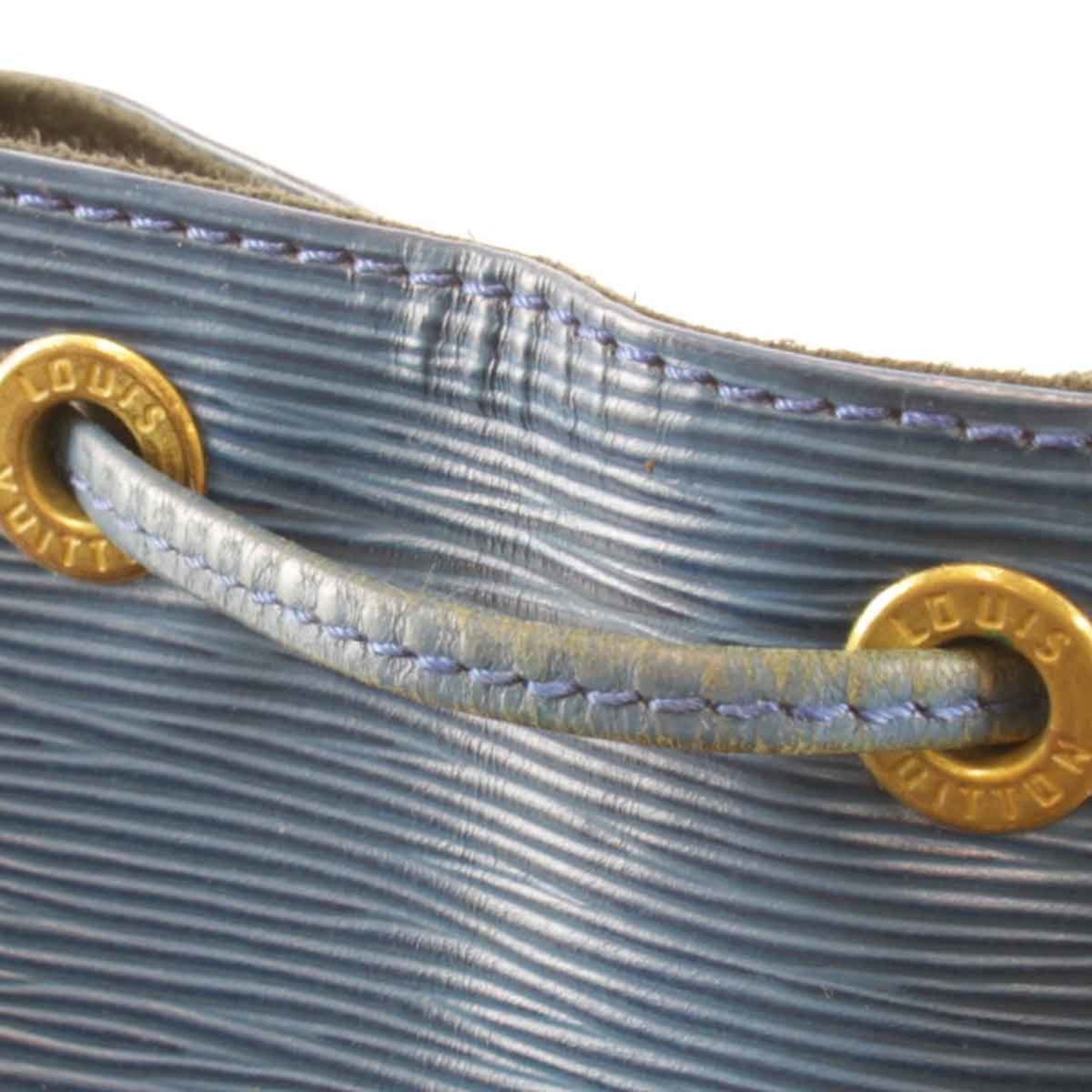 Louis Vuitton Blue Epi Leather Shoulder Bag (Pre-Owned)