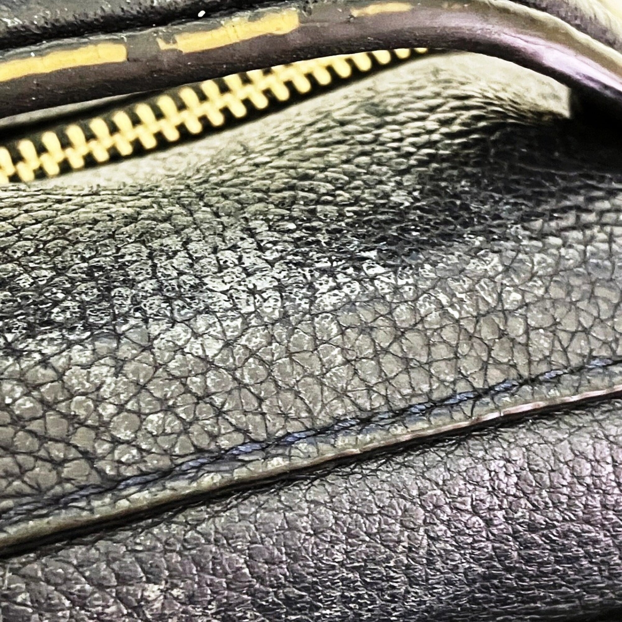 Coach Navy Leather Backpack (Pre-Owned)