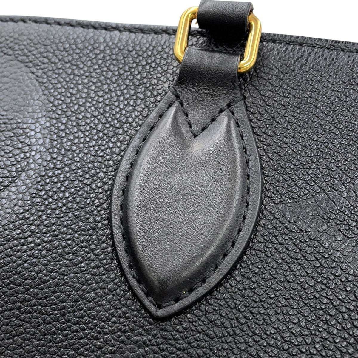Louis Vuitton Black Monogram Noir Monogram Empreinte Handbag Tote Bag (Pre-Owned)