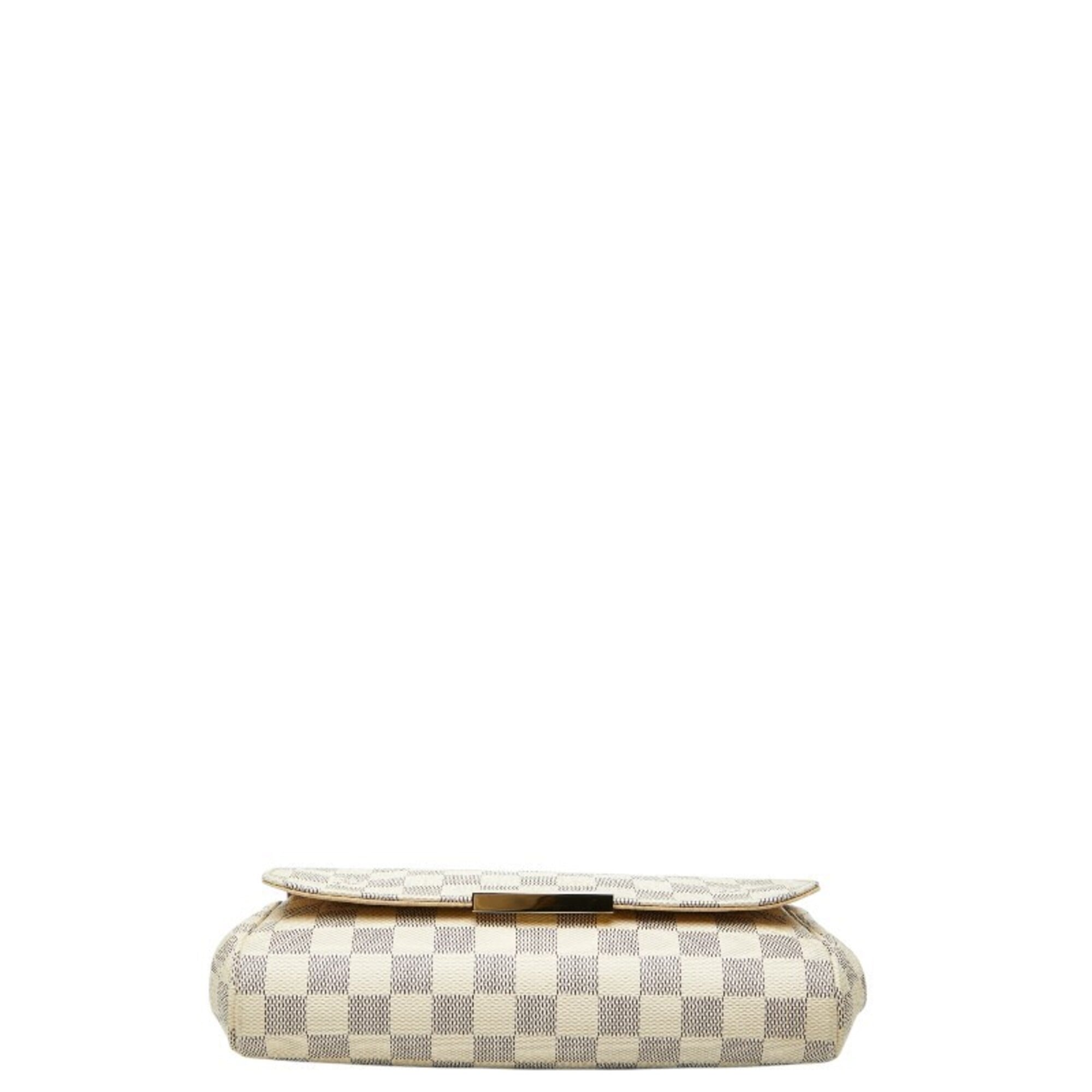 Louis Vuitton White Pvc Leather Handbag Shoulder Bag (Pre-Owned)