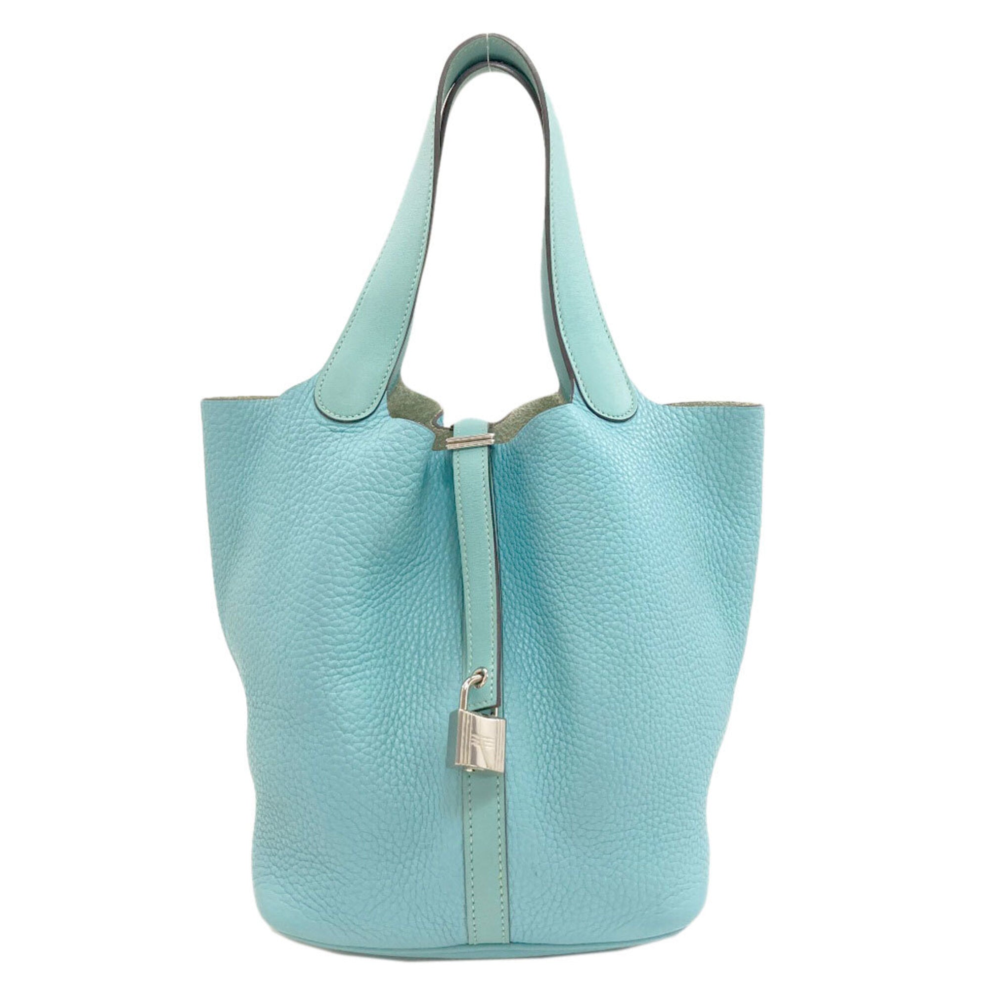 Hermes Blue Atoll Handbag (Pre-Owned)