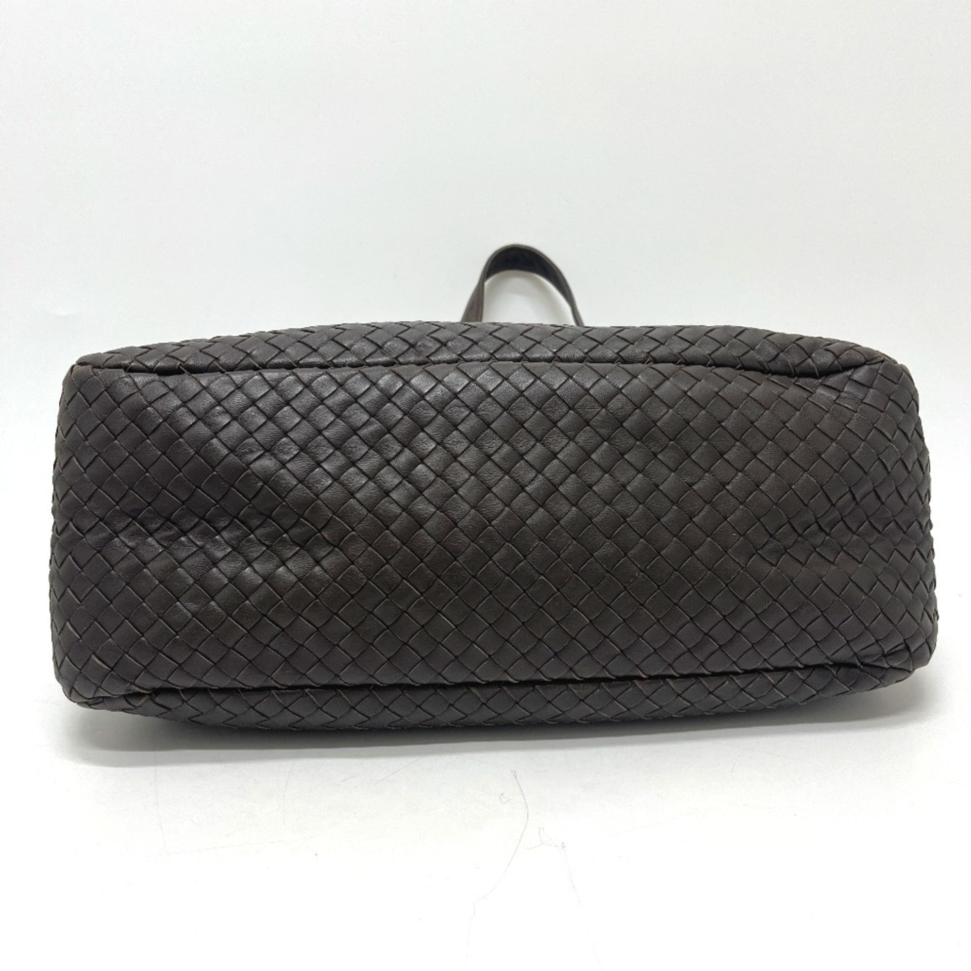 Bottega Veneta Brown Leather Boston Bag (Pre-Owned)