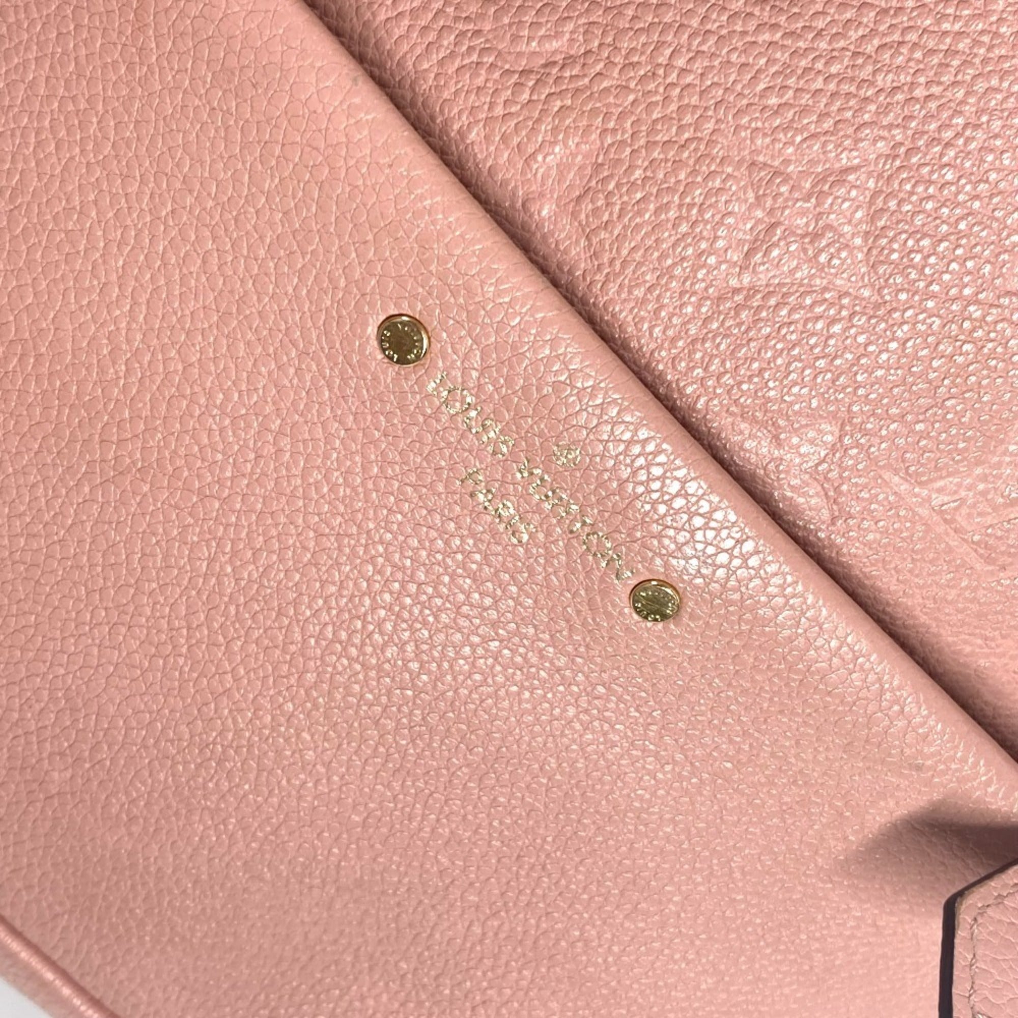 Louis Vuitton Galle Pink Monogram Empreinte Backpack (Pre-Owned)