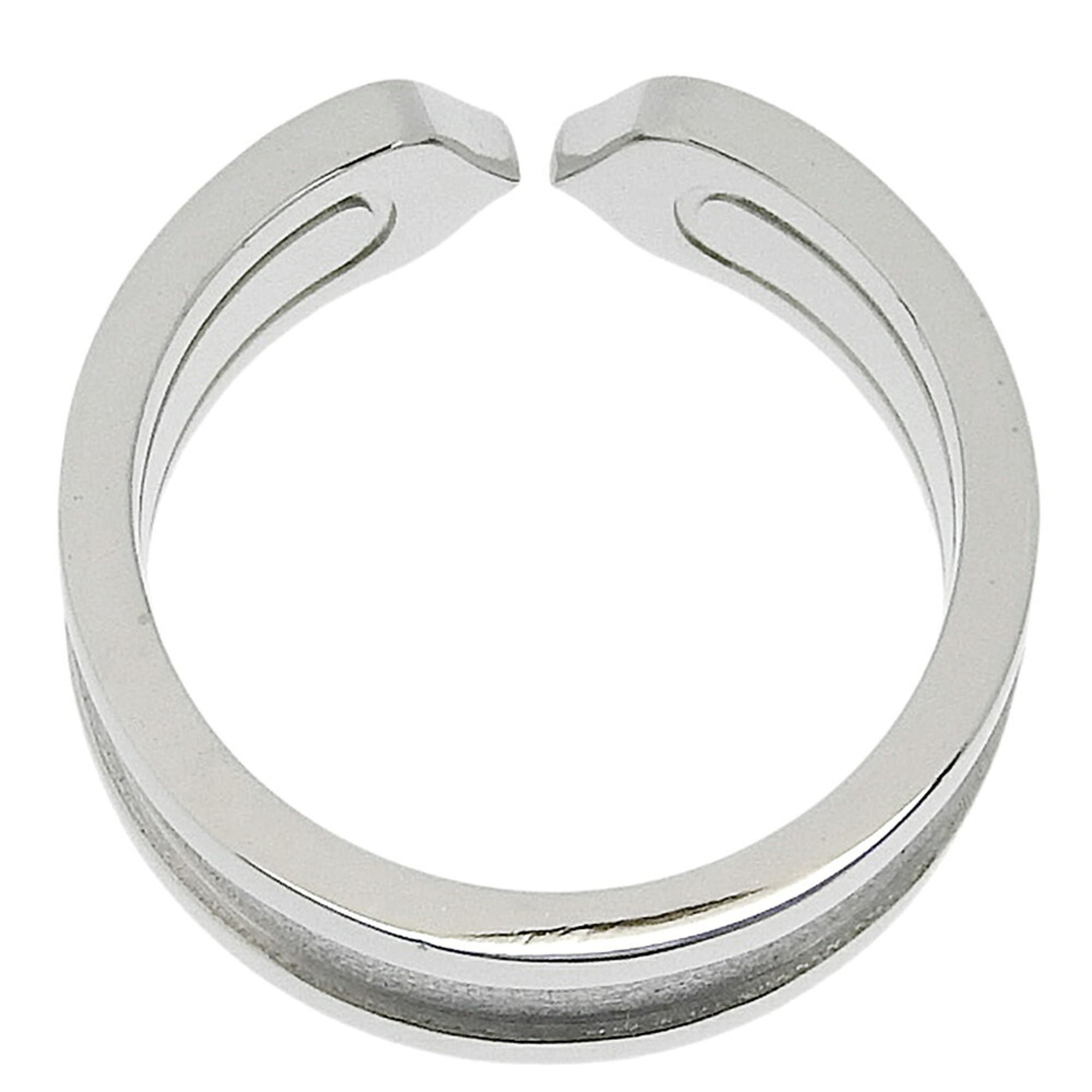 Cartier White Gold White Gold (18K) Band Ring (Pre-Owned)