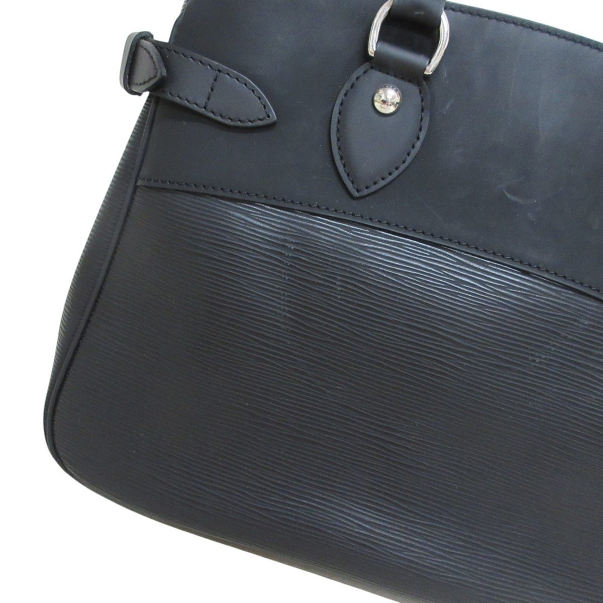 Louis Vuitton Black Noir Epi Leather Handbag (Pre-Owned)