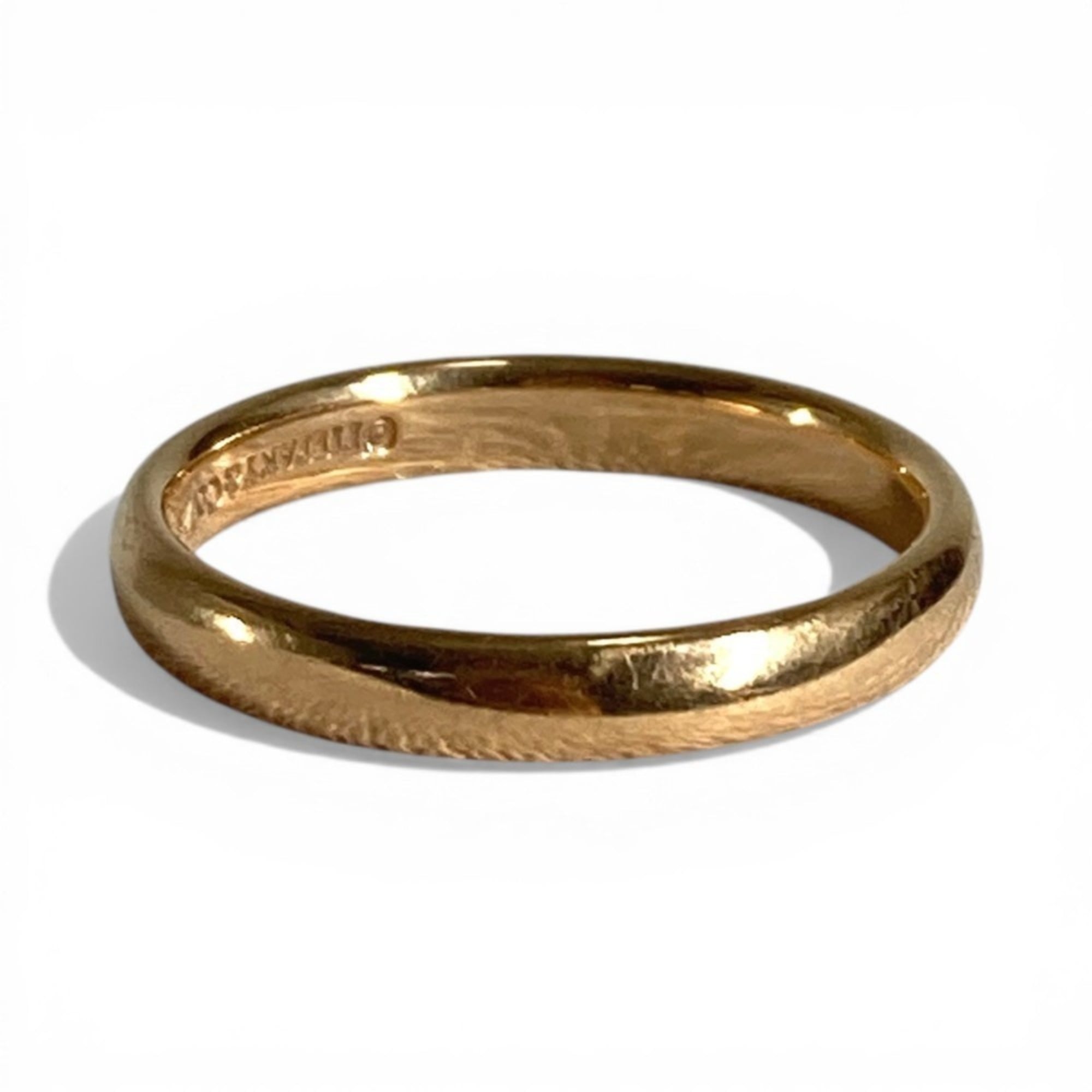 Tiffany Gold Gold (18K) Band Ring (Pre-Owned)