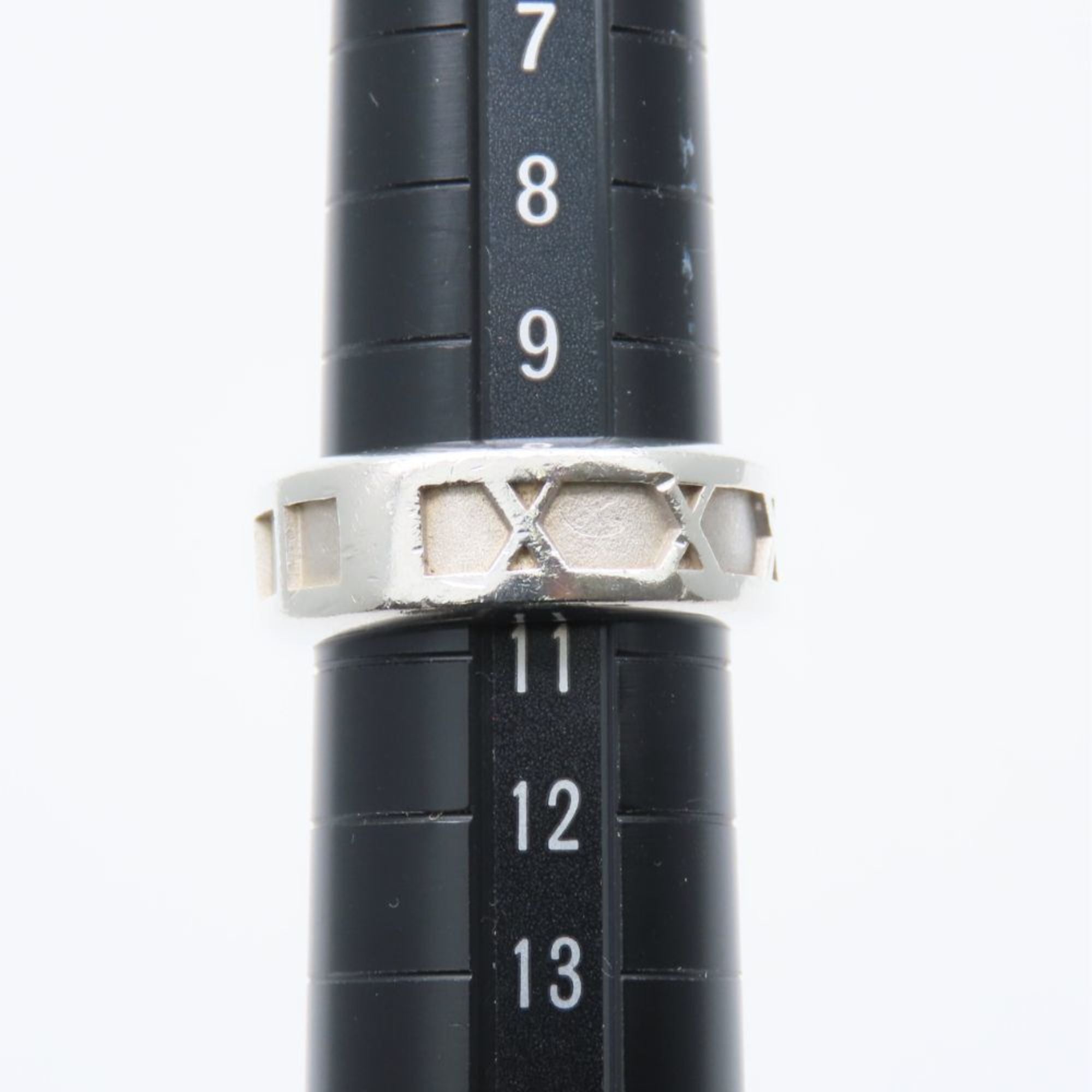 Tiffany Silver Silver 925 Band Ring (Pre-Owned)