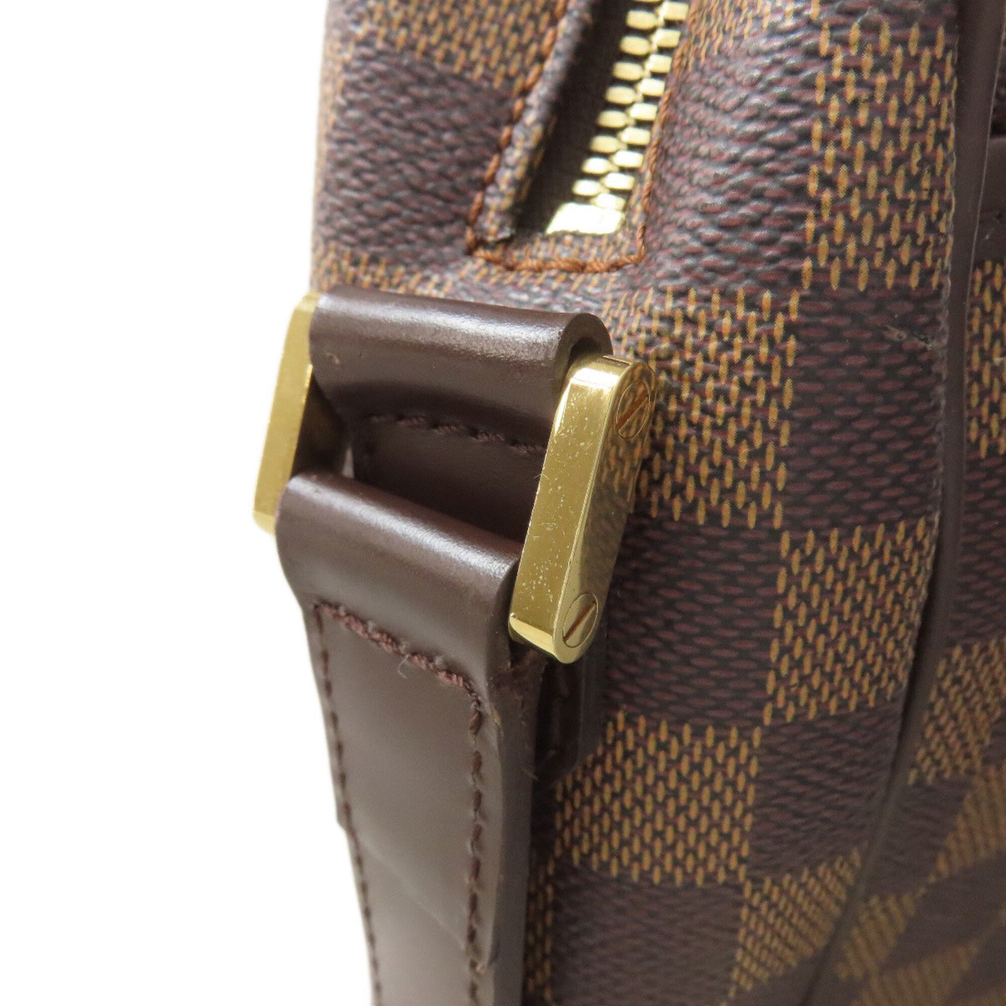 Louis Vuitton Brown Damier Canvas Ebene Damier Canvas Shoulder Bag (Pre-Owned)
