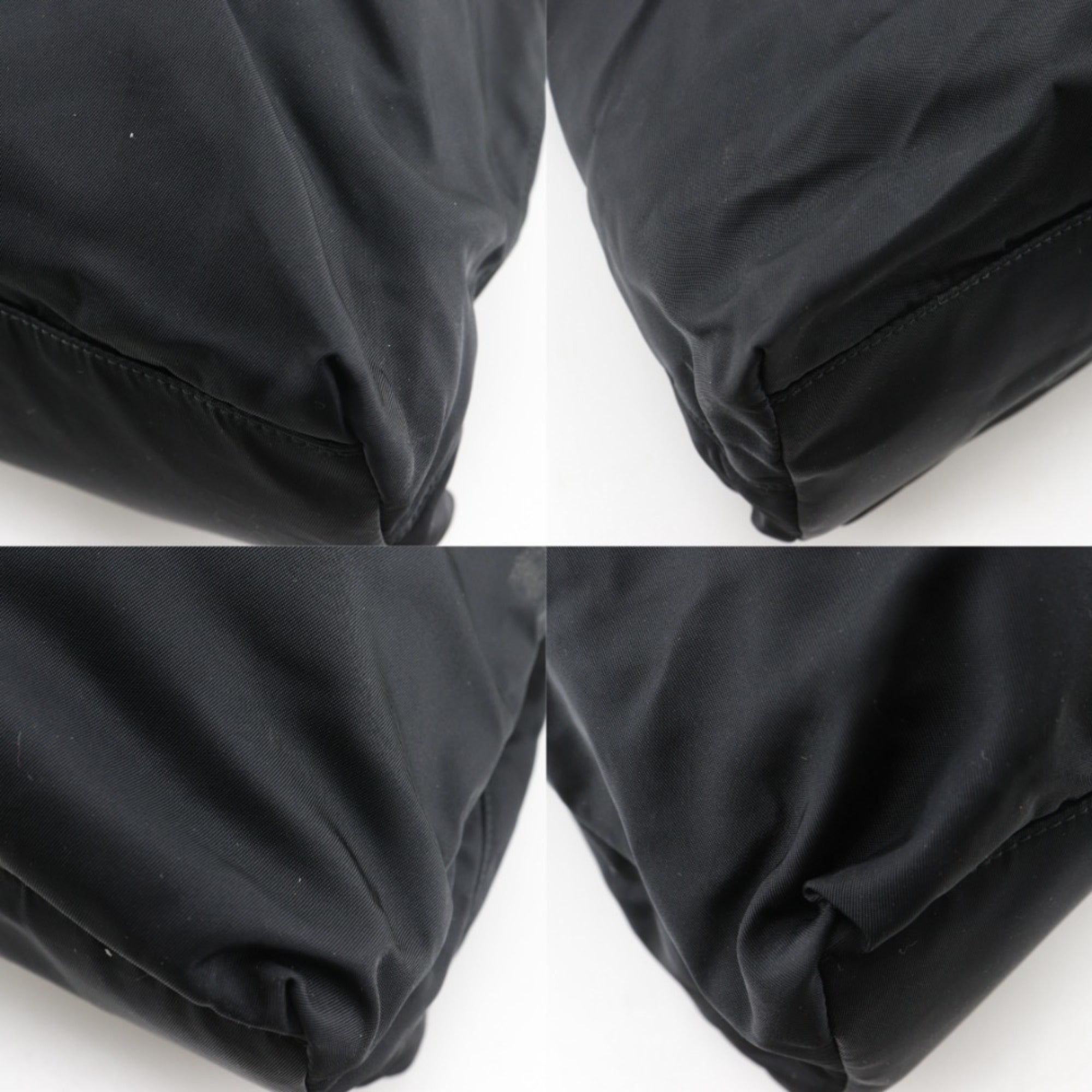 Prada Black Nylon Tote Bag (Pre-Owned)
