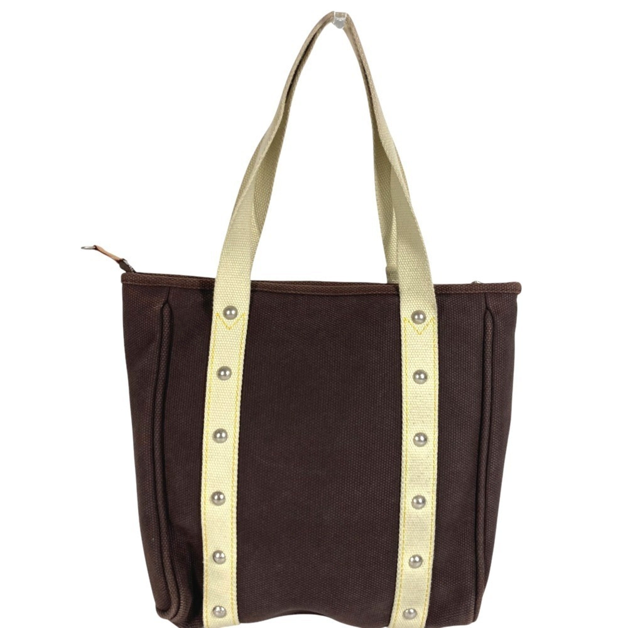 Louis Vuitton Brown Canvas Handbag Shoulder Bag Tote Bag (Pre-Owned)