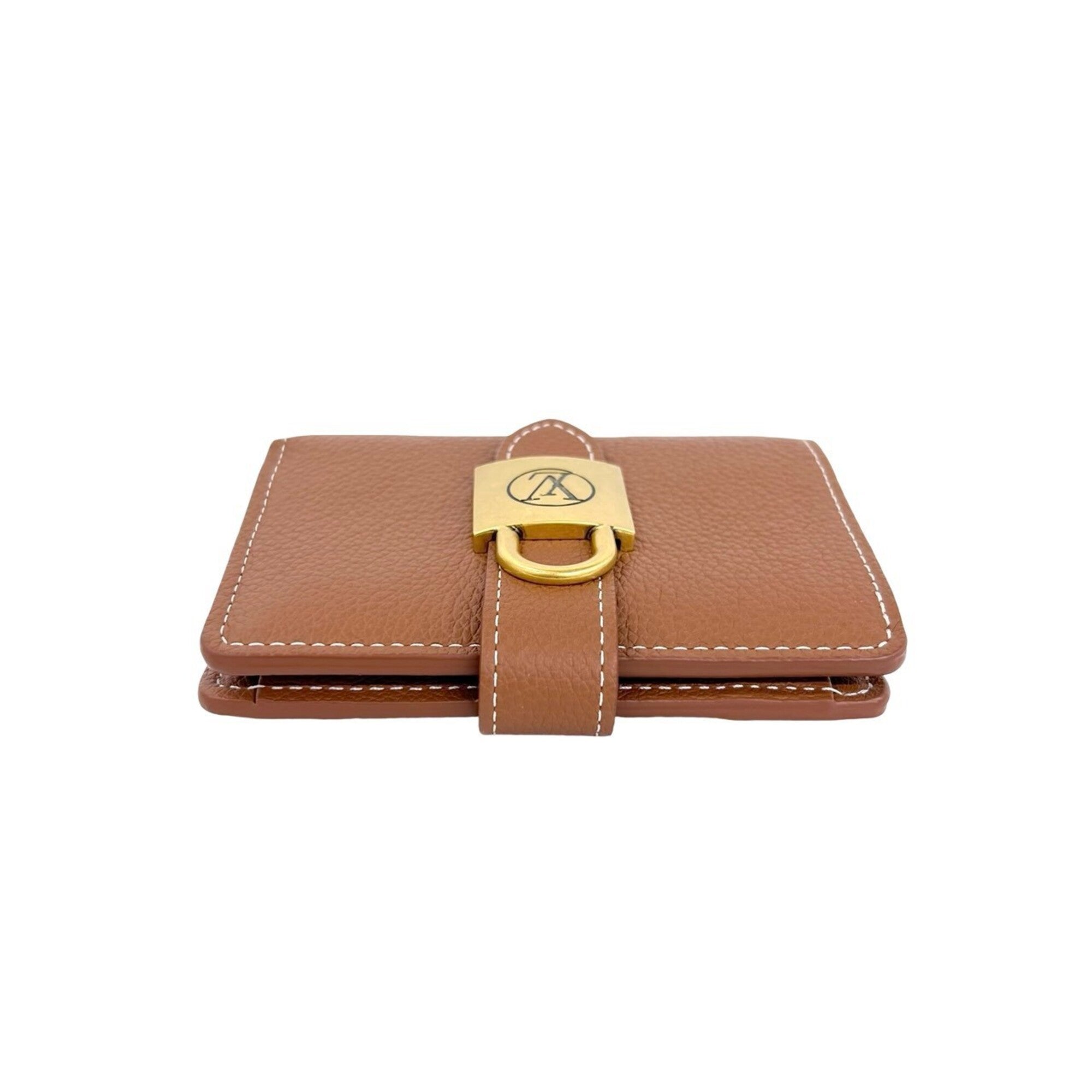 Louis Vuitton Brown Leather Wallet (Bi-Fold) (Pre-Owned)